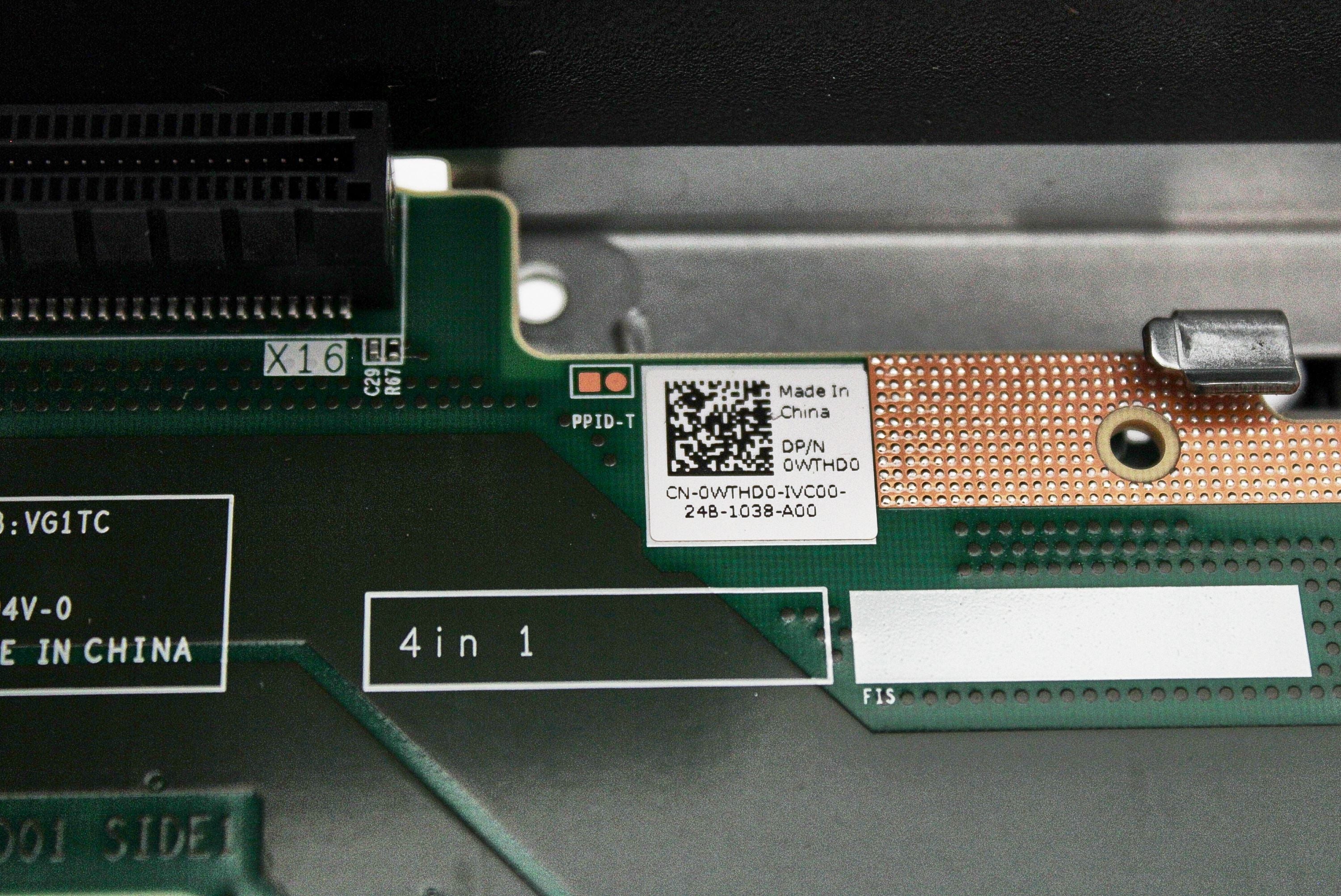 Dell WTHD0 PowerEdge R750 G15 Riser 4A