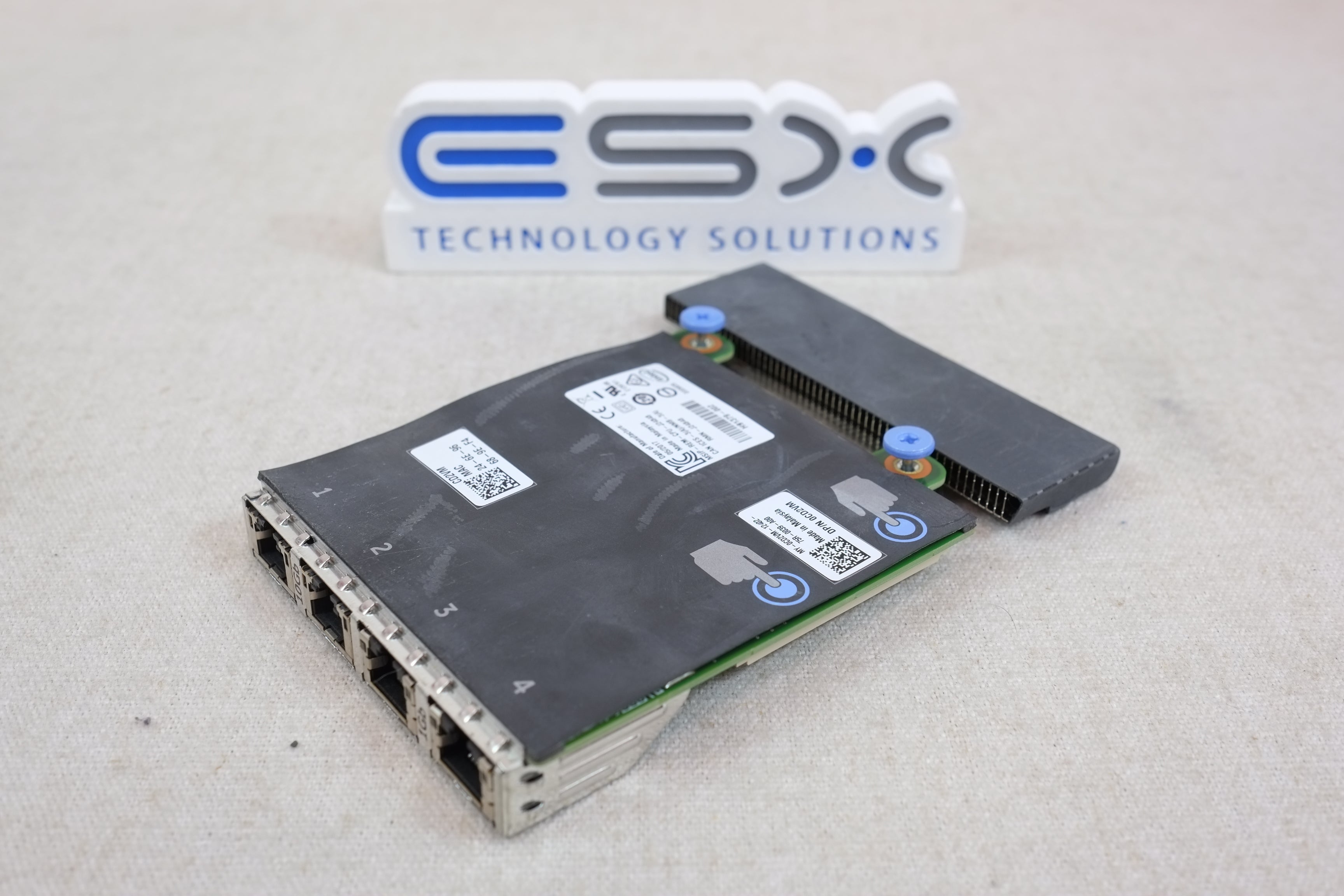 Dell CD2VM Intel X550/i350 2x 1GbE, 2x 10GBASE-T Network Daughter Card Damaged