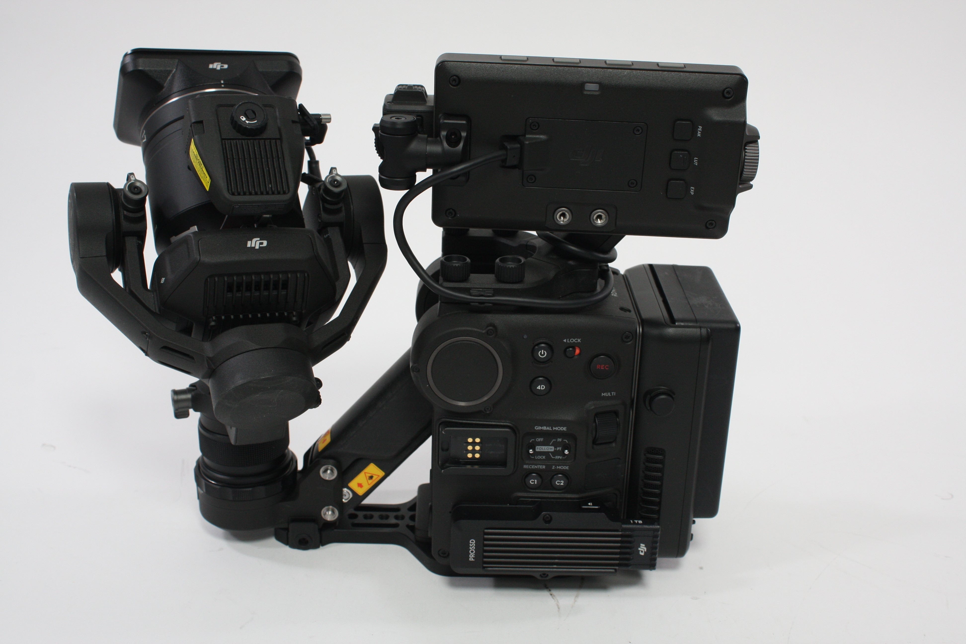 DJI Ronin 4D-8K Cinema Gimbal Camera with 1TB SSP with V Mount Battery with Pro Res RAW and DJI 17-28mm T/3.0 DL PZ Asph Lens DL Mount