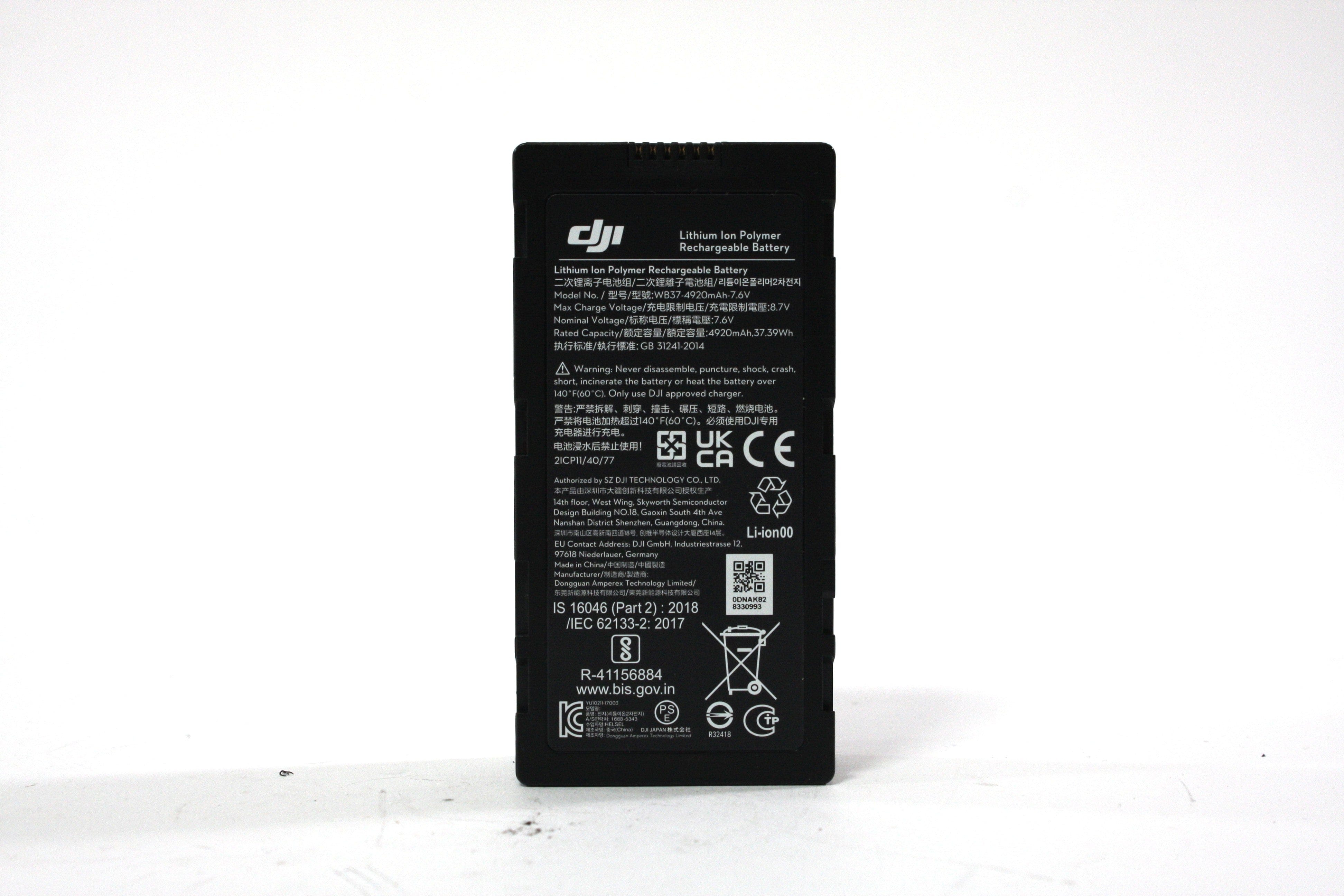 DJI WB37 4920 MAH Battery