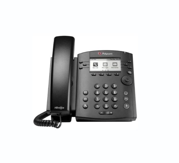 2201-46161-001 - Polycom VVX 310 6-Lines Dual-Port Ethernet VoIP Phone