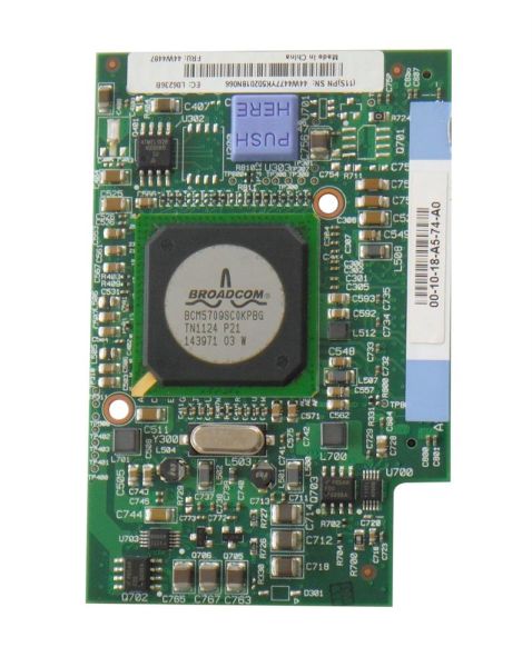 44W4487 - IBM 1GB Ethernet EXPANSION Card (CIOV) for IBM B