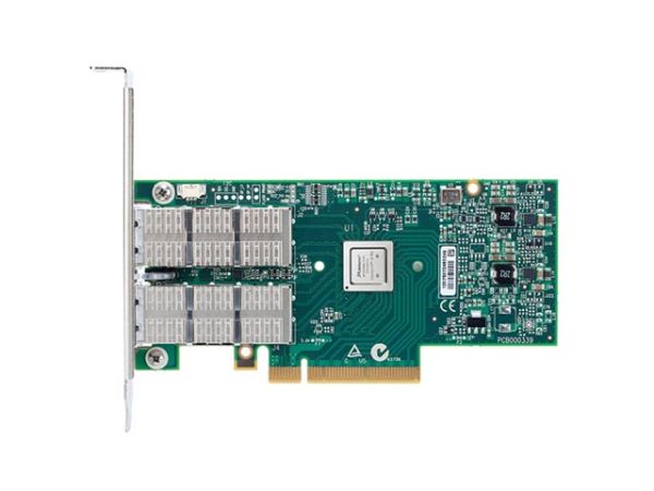 540-BBEN - Dell Mellanox Connect x3 Dual Port 10 Gbe SFP+ full Height Network Adapter