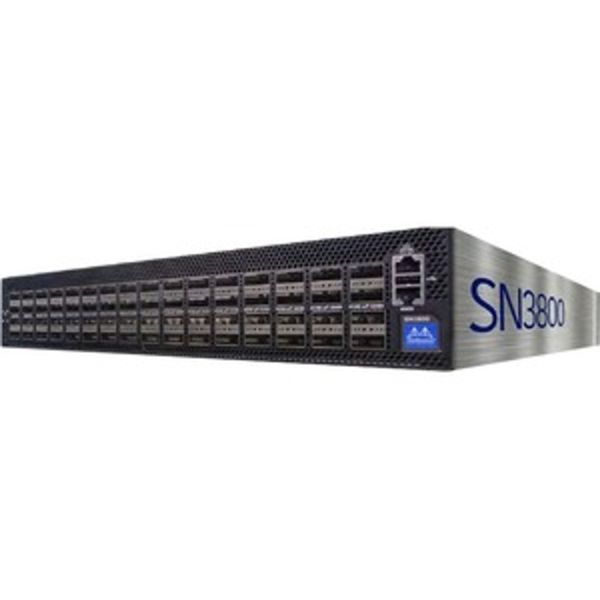 MSN3800-CS2RC - Mellanox Spectrum-2 SN3800 Series 64-Ports 100GbE QSFP28 2U Network Switch