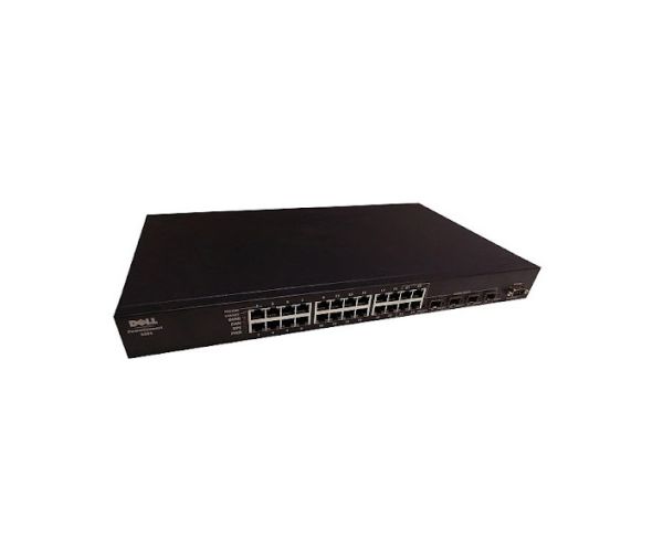 Y4657 - Dell PowerConnect 5324 20-Ports 10/100/1000BASE-T Ethernet Rack-mountable Network Switch with 4-Ports SFP