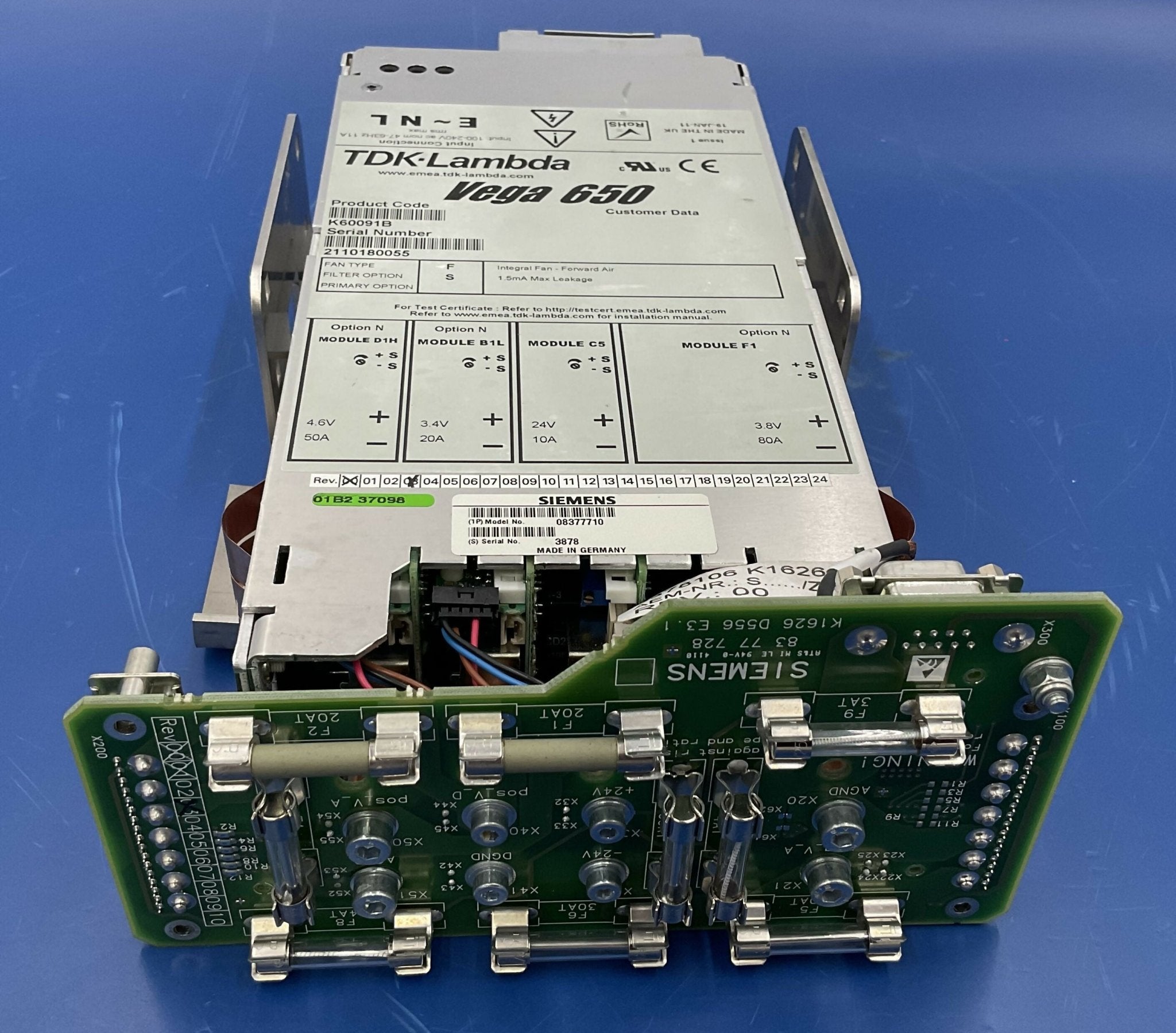 DMS POWER SUPPLY (08377710/8377710) SIEMENS