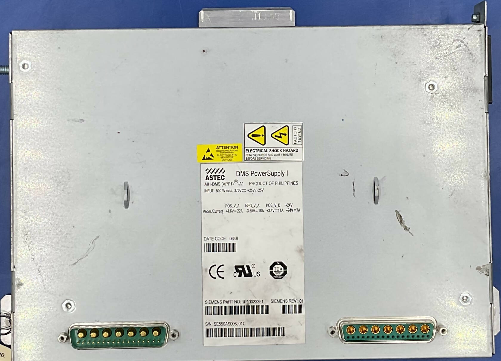 DMS Power Supply (10023351 Siemens CT