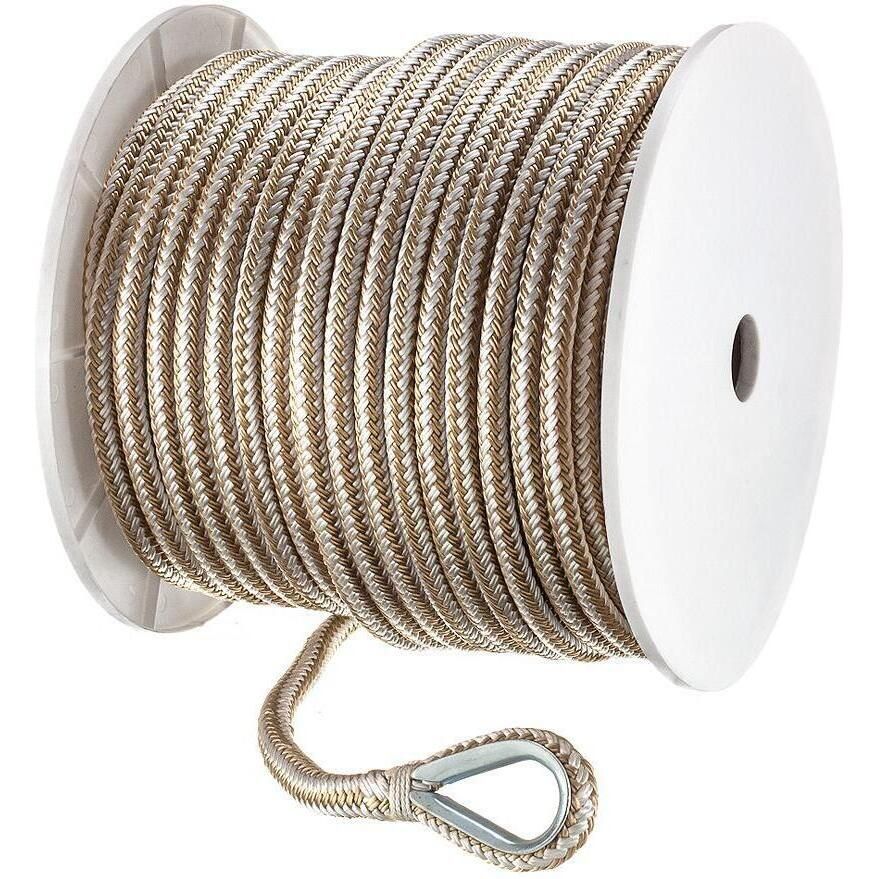 Seachoice Double Braid Nylon Boat Anchor Rope Line