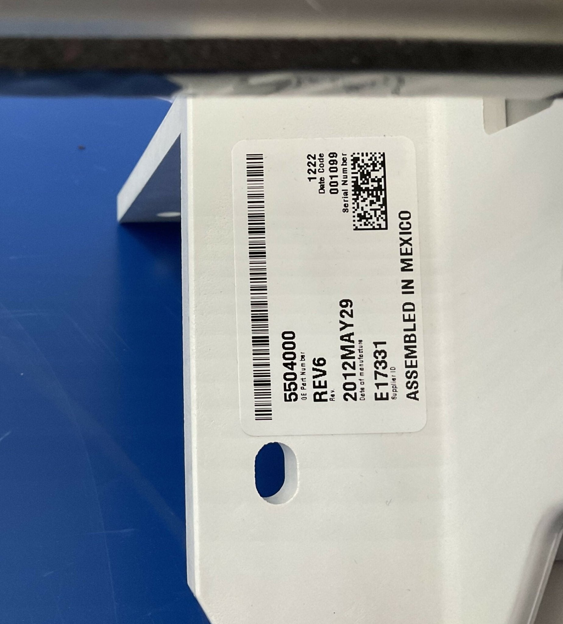 Drive Handle Assembly Optima (5504000/5504000-H/5504000-R/5504000-2 GE