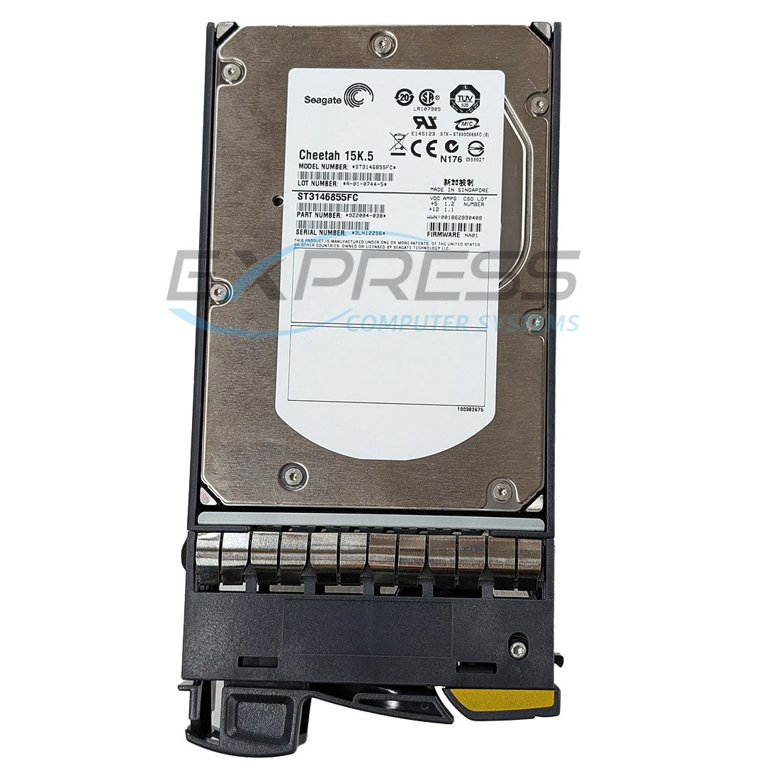 Netapp 3.5" 144GB 15K FC 4Gbps HDD (108-00085) | X275A-R5