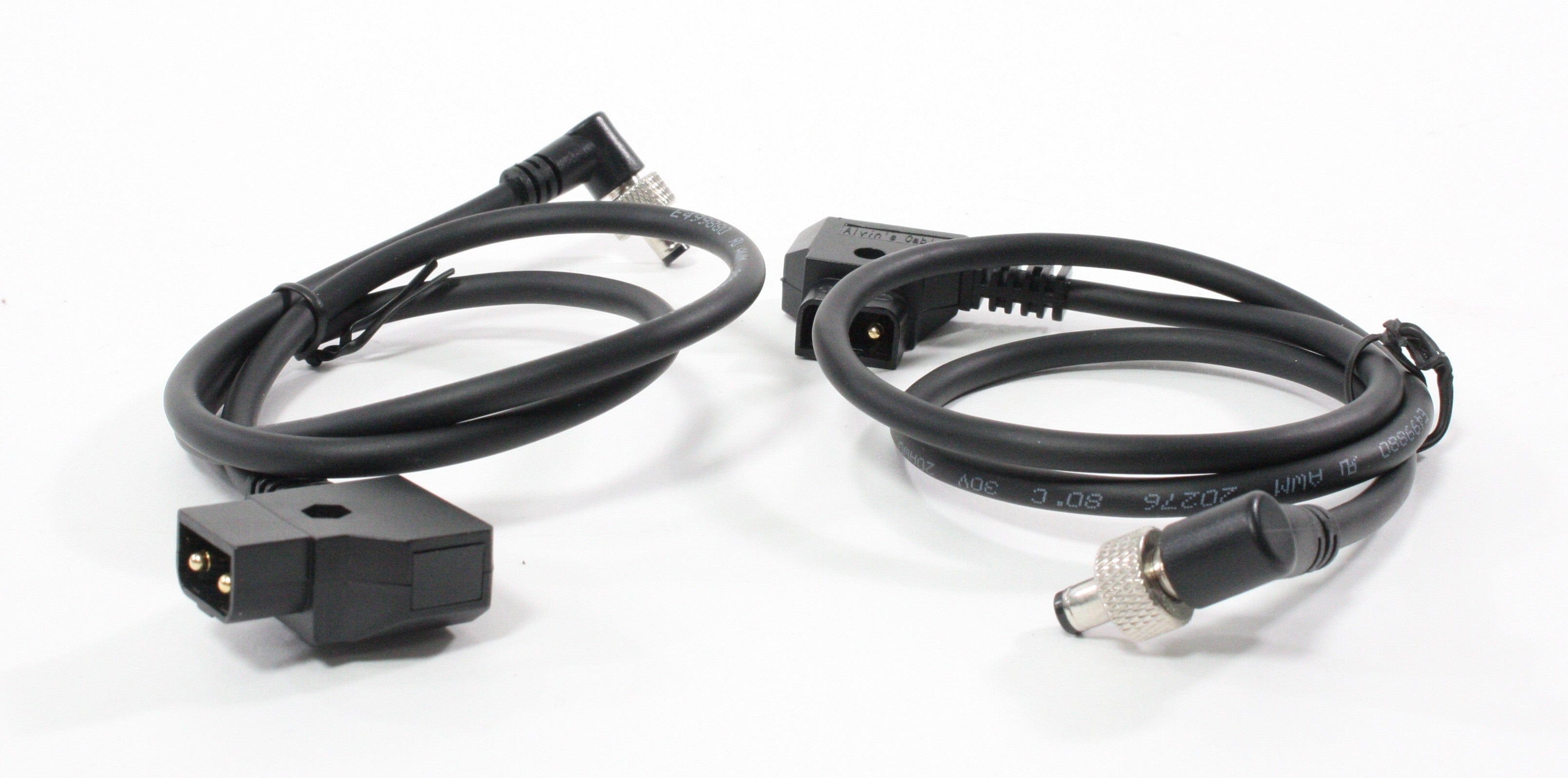 DTap to 2 Pin Male Power Cable for BlackMagic for Z Cam E2 (qty. 2)