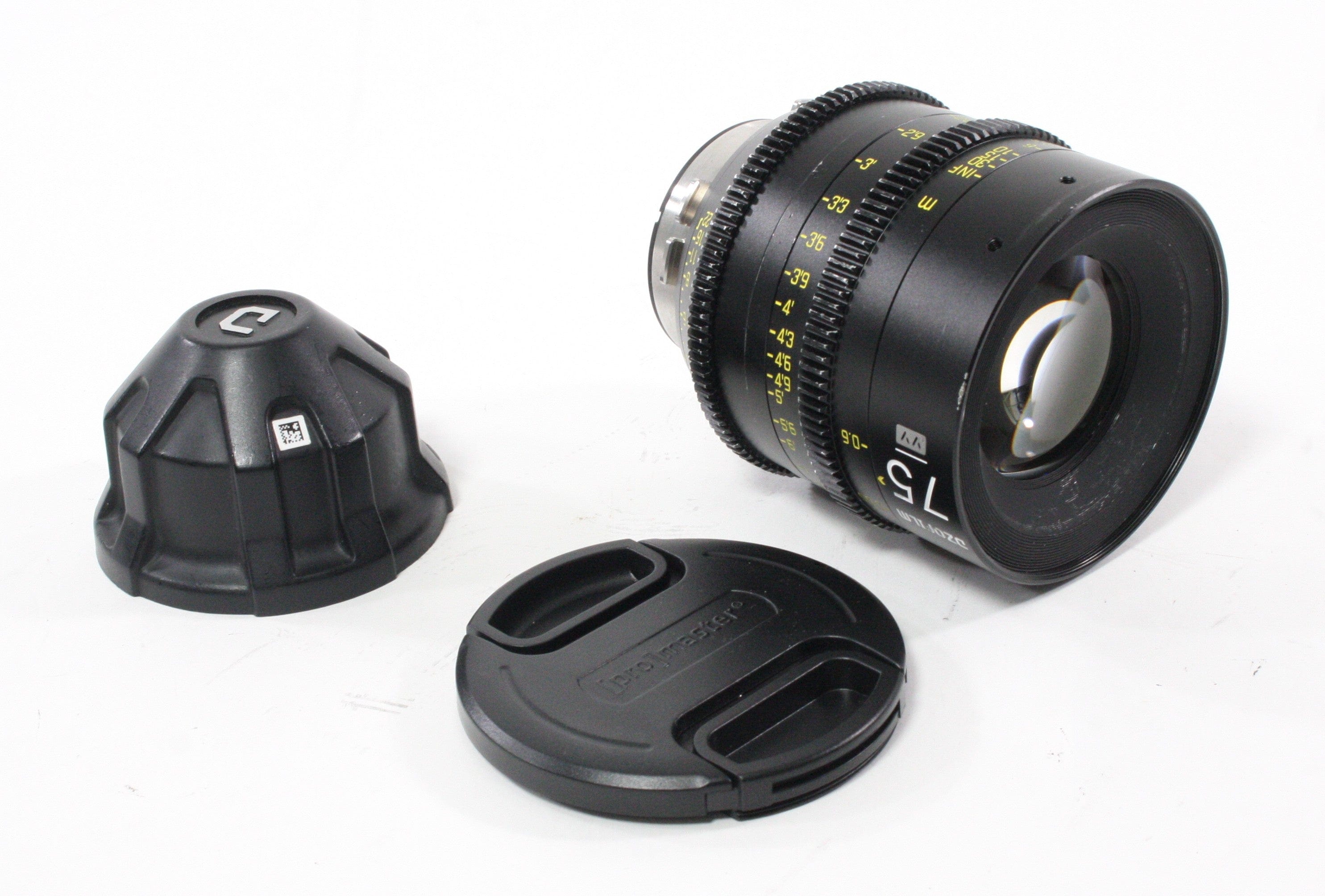 Dzo Film 75mm t/2.1 Vespid Lens for PL Mount
