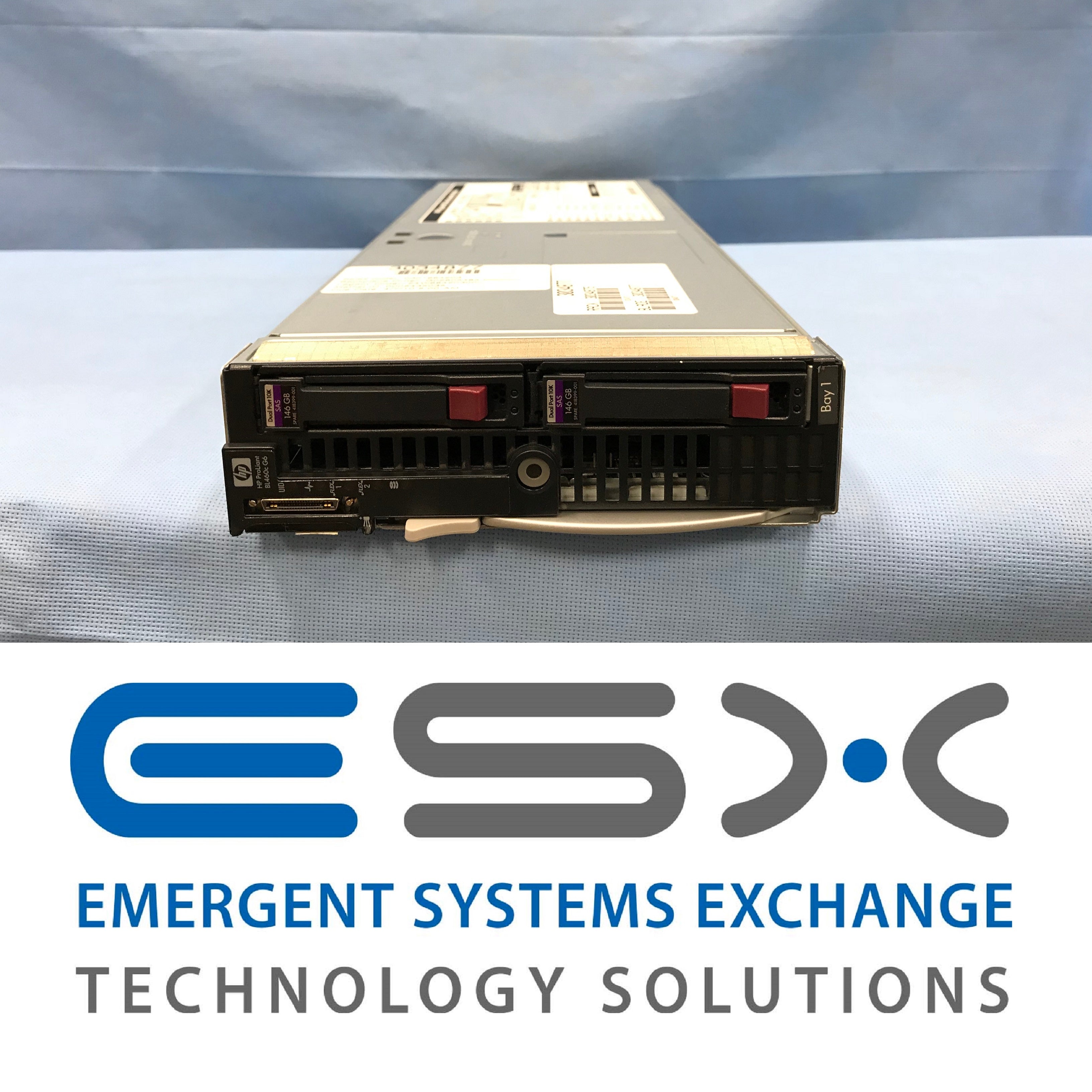 HP Proliant BL460c G6 2x QC E5520 @ 2.26GHz 64GB RAM 2x 146GB 10k 2.5" SAS