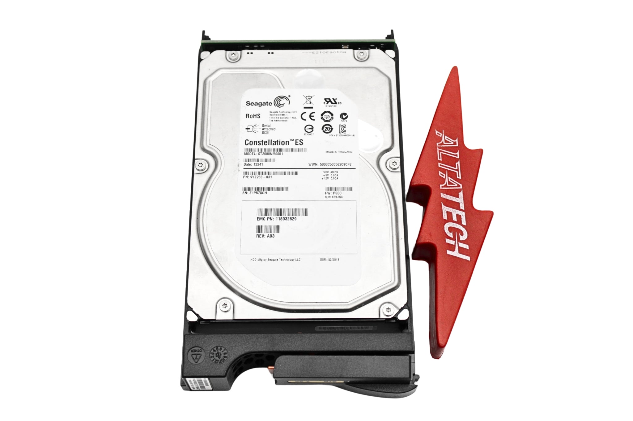 EMC 005049498 2TB 7.2K SAS 3.5 6G VNXE3100/3150 V2-PS07-020