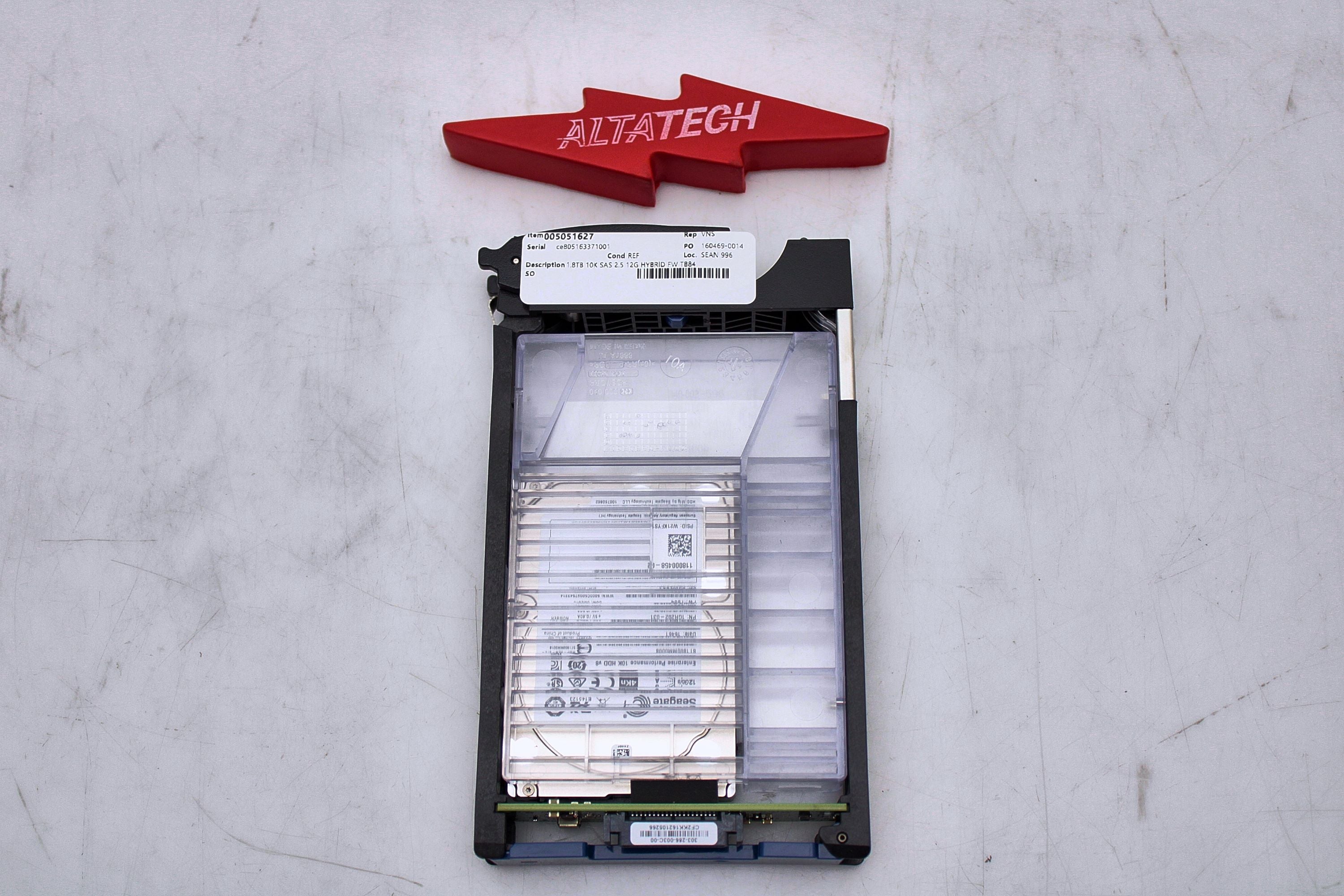 EMC 005051627 1.8TB 10K SAS 2.5 12G HYBRID UNITY 300-600 (D3-VS10-1800