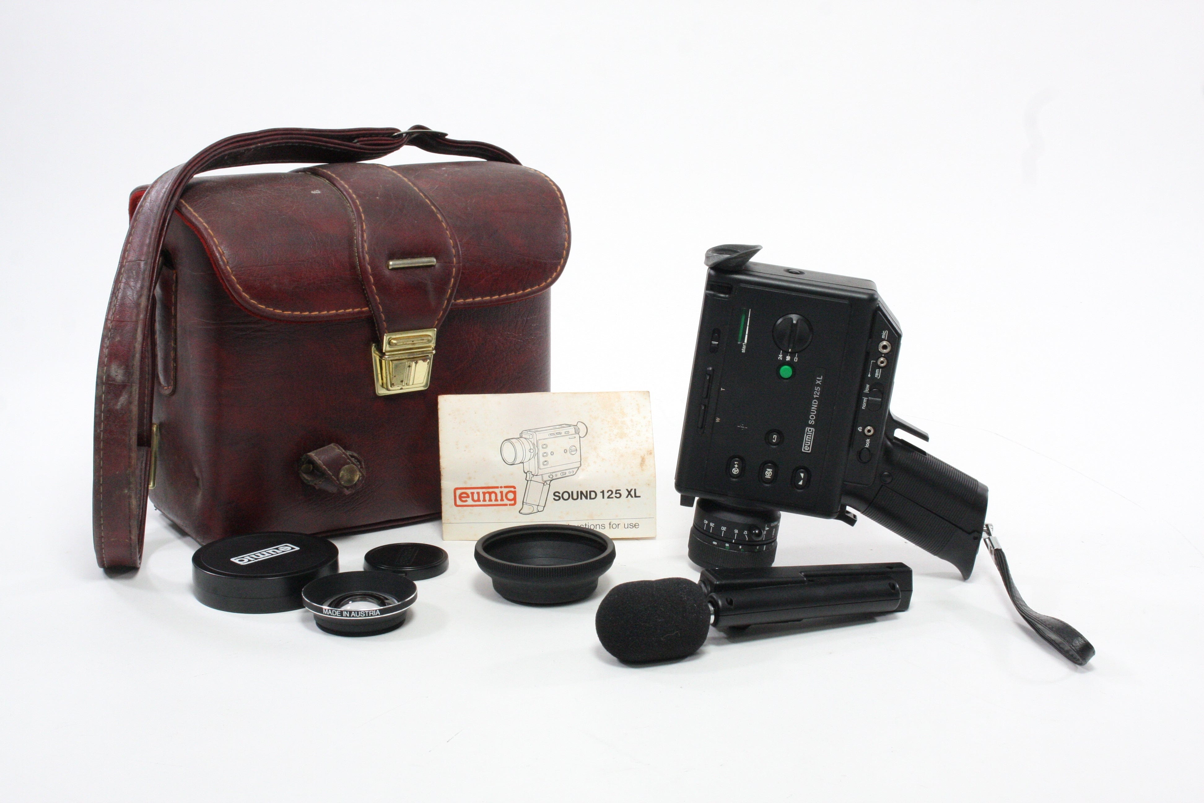 Eumig Sound 125XL Movie Camera AS-IS