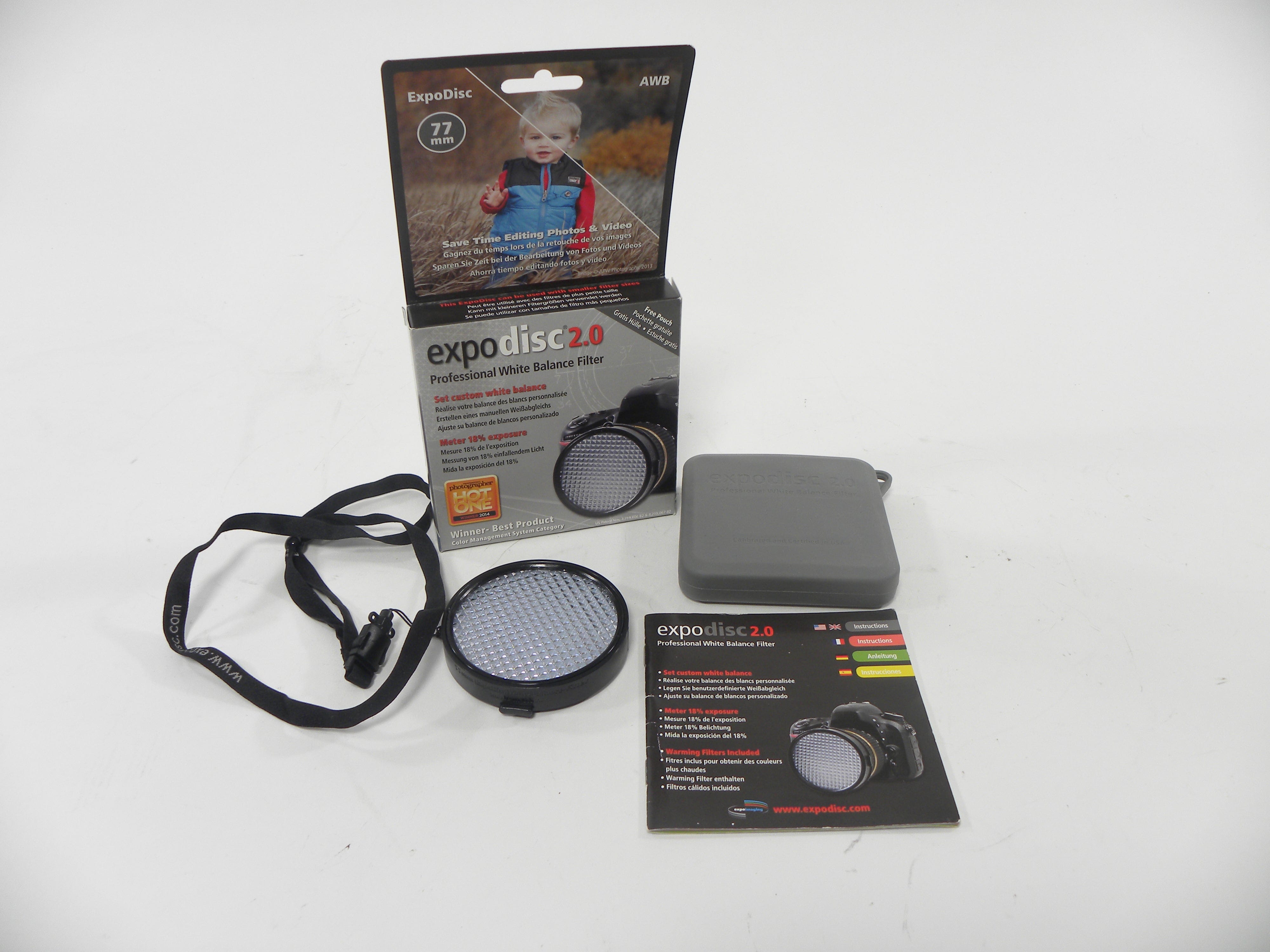 ExpoDisc 2.0 77mm Professional White Balance Filter