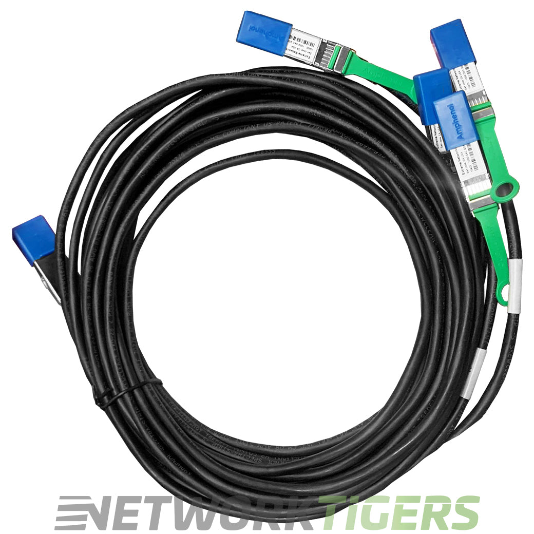 Extreme 10423 3m 100GB QSFP28 to 4x 25GB SFP28 Direct Attach Breakout Cable