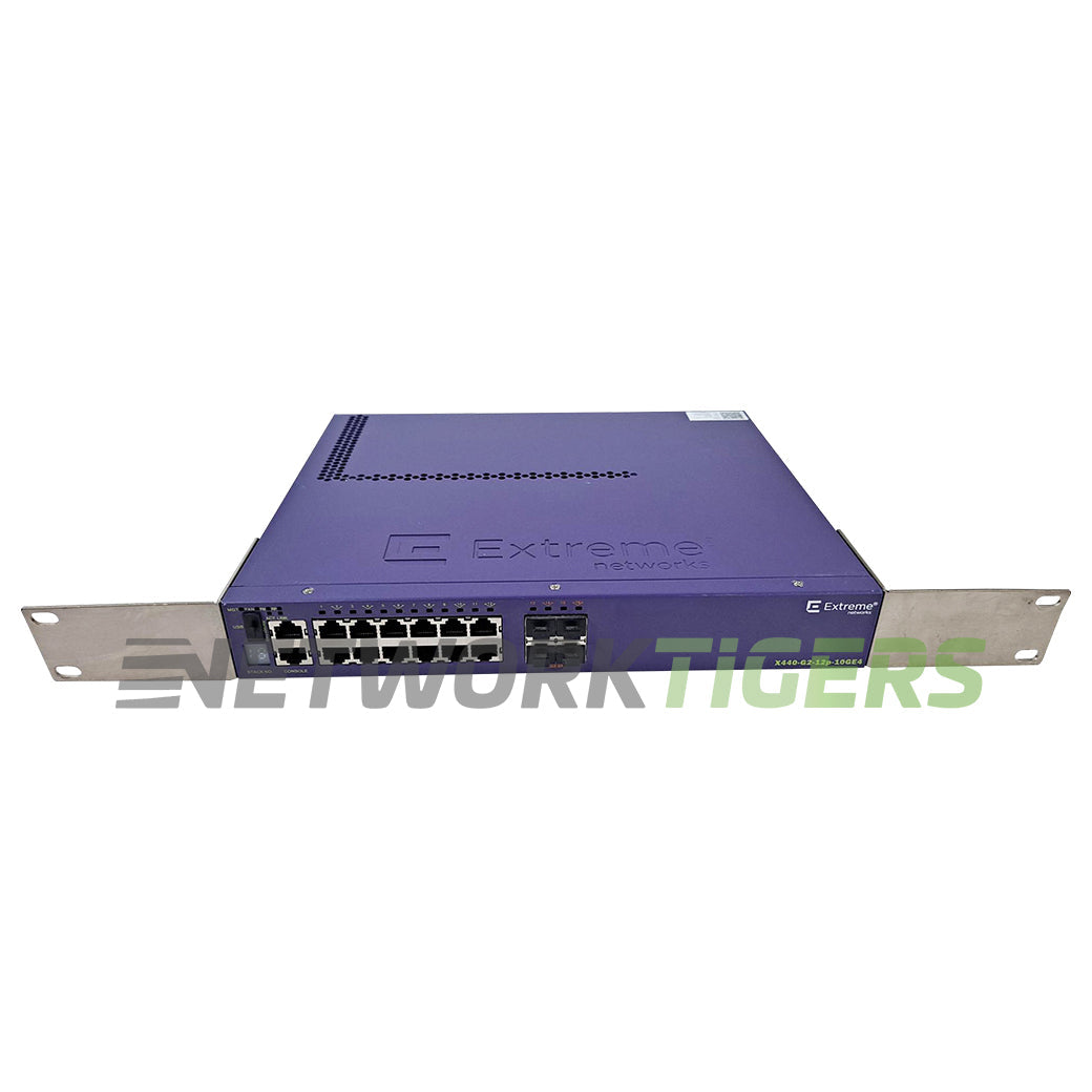 NEW Extreme 16531 X440-G2-12p-10GE4 12x 1GB PoE+ RJ45 4x 1GB SFP Switch