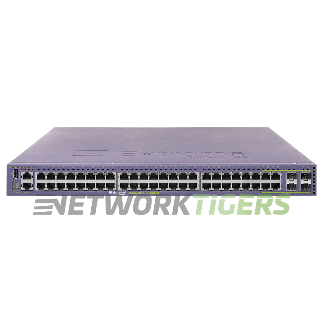 Extreme 16535T 48x GE PoE+ RJ45 4x 1GB Combo 2x 10GB SFP+ (TAA) Switch