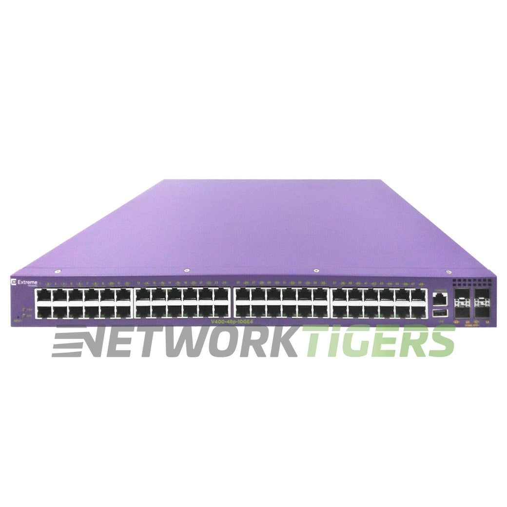 NEW Extreme 18103 V400-48t-10GE4 48x 1GB RJ45 4x 10GB SFP+ Switch