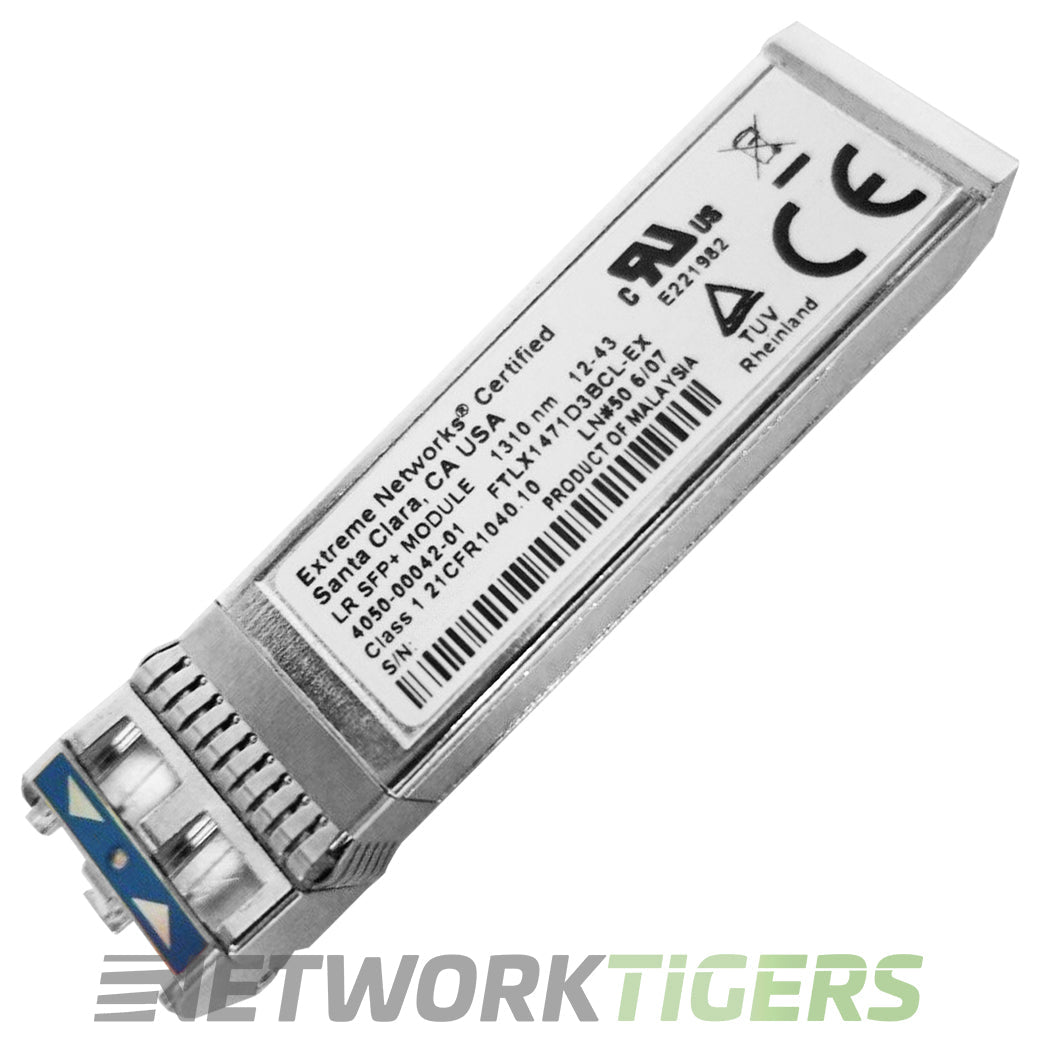Extreme 10053 FTLX1471D3BCL-EX BASE-ZX 10GB 1590nm LC SMF SFP+ Transceiver