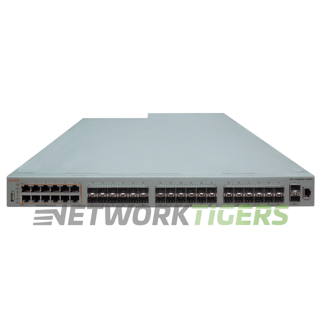NEW Extreme EC4400A05-E6 VSP 4450GSX-PWR+ 36x 1GB SFP 12x 1GB PoE+ RJ45 Switch