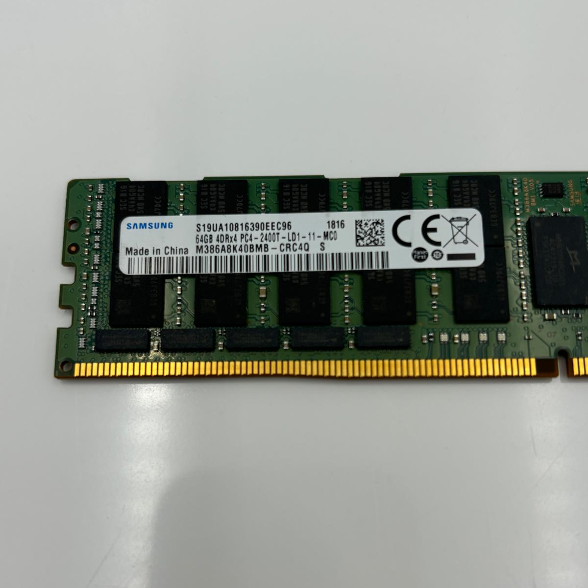 Samsung 46W0843 64GB DDR4 LRDIMM - Label View | Alo Tech Solutions