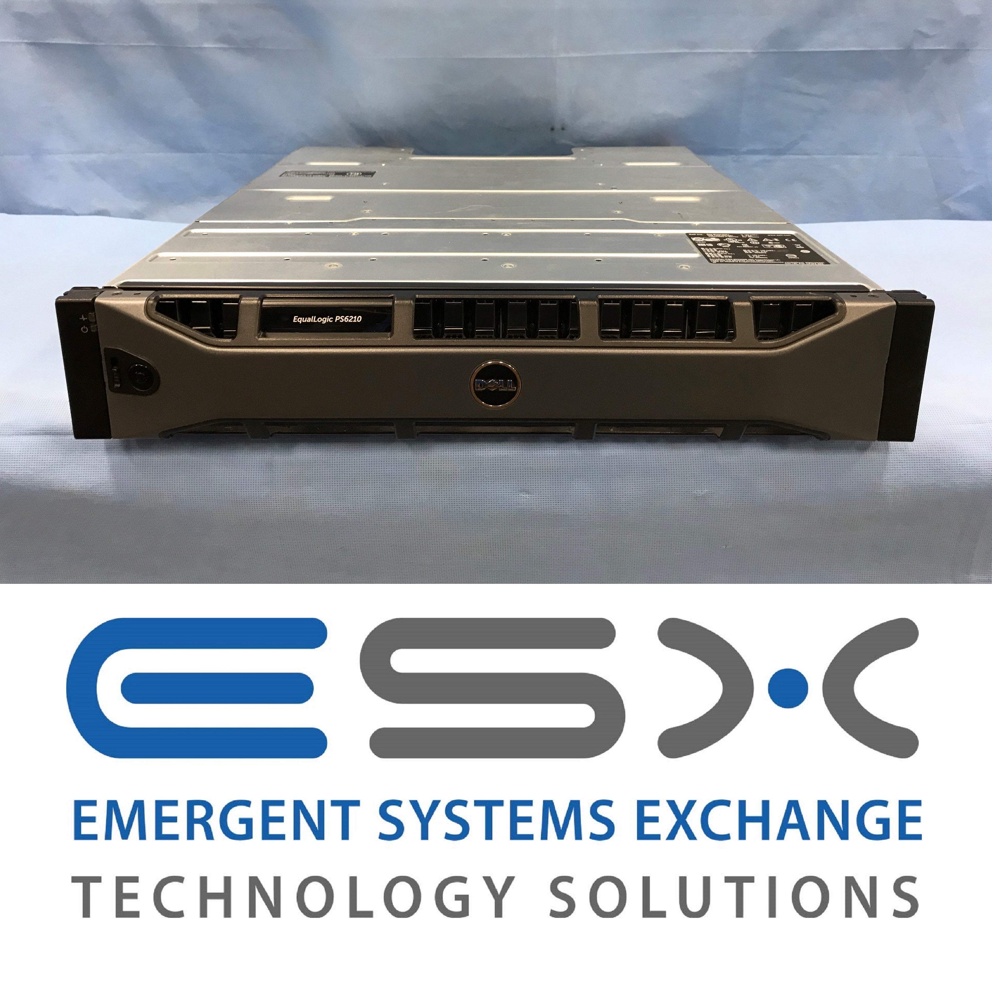 Dell EqualLogic PS6210x SFF iSCSI SAN 24x 900GB 10k 2.5" Dual 10GB Controllers