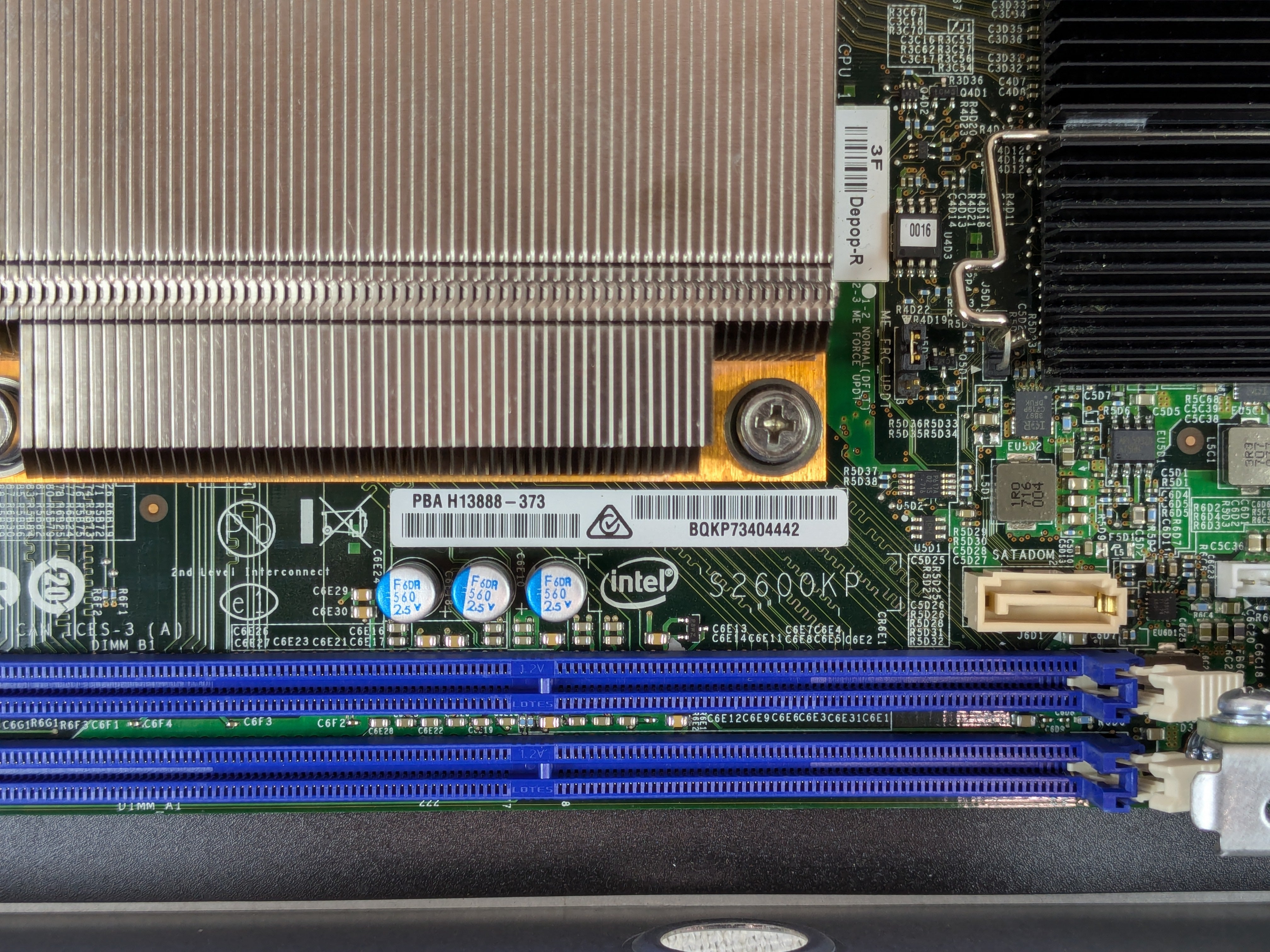 Intel H2000 2U 12x 3.5” 4 Node S2600KP Server 8x 14C E5-2680v4 2.4GHz, 1TB RAM