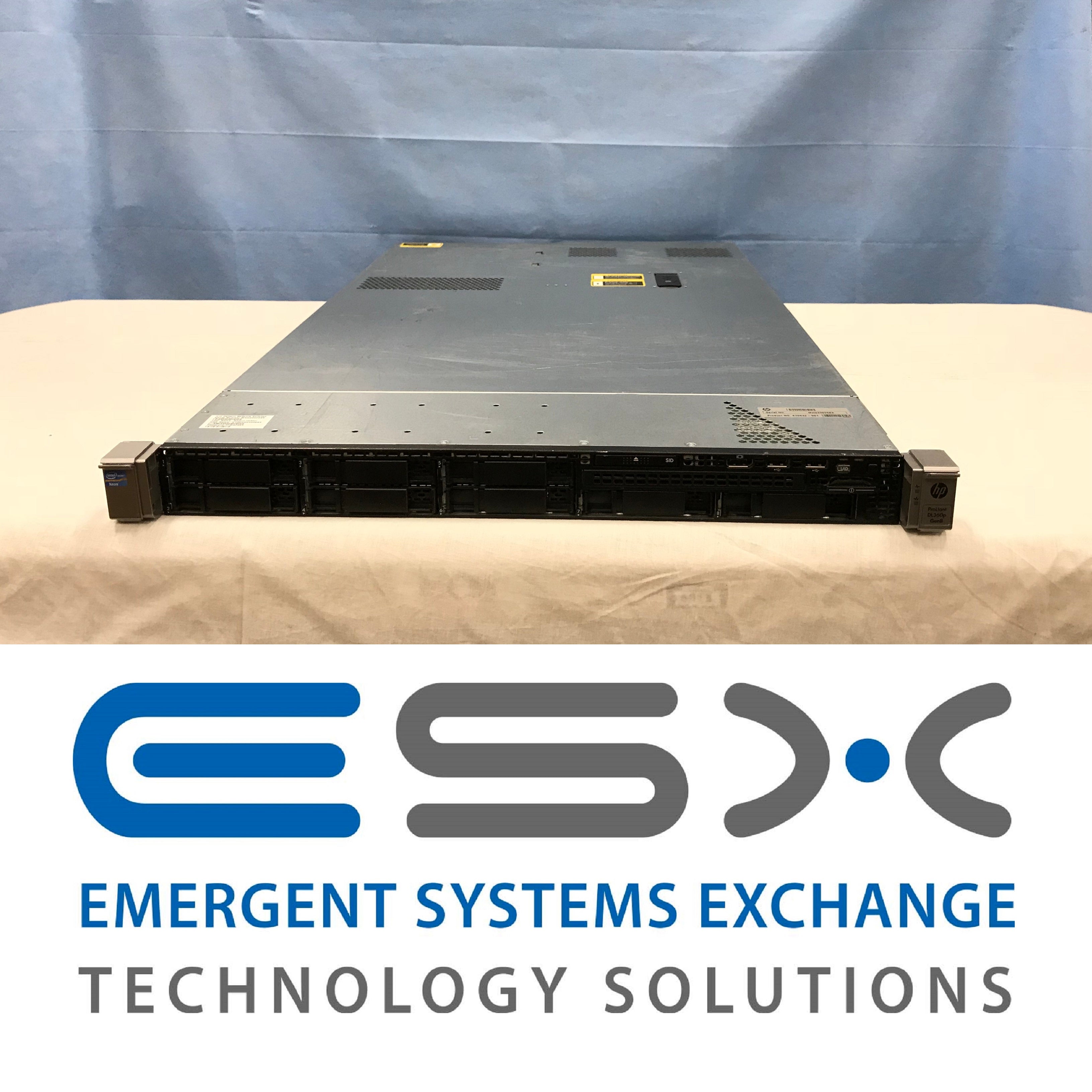 HP Proliant DL360p G8 Server - 2x Intel 12-Core E5-2697v2 @ 2.7GHz 96GB P420i