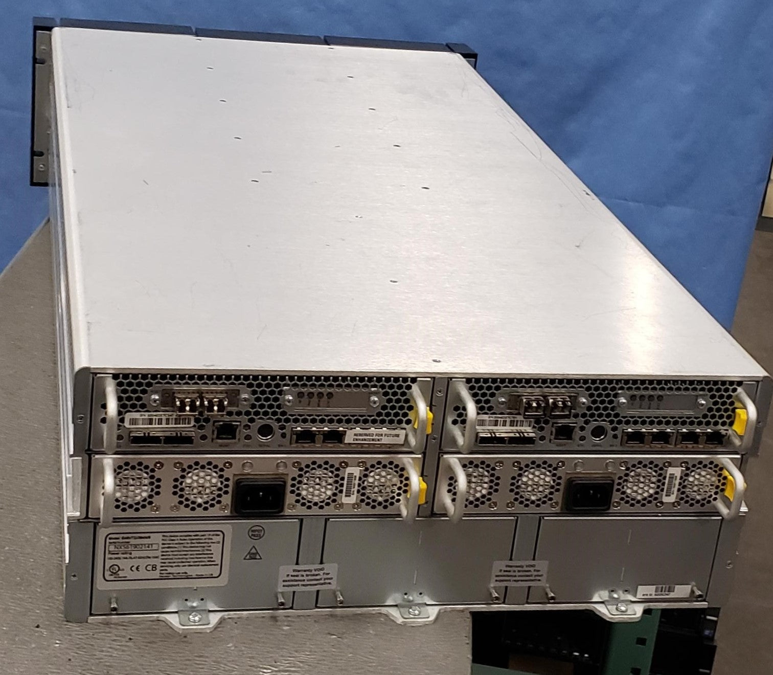 Nexsan 4U, 48-Bay Dual controller 8G FC Storage system, 48x8TB, PN: E48VT