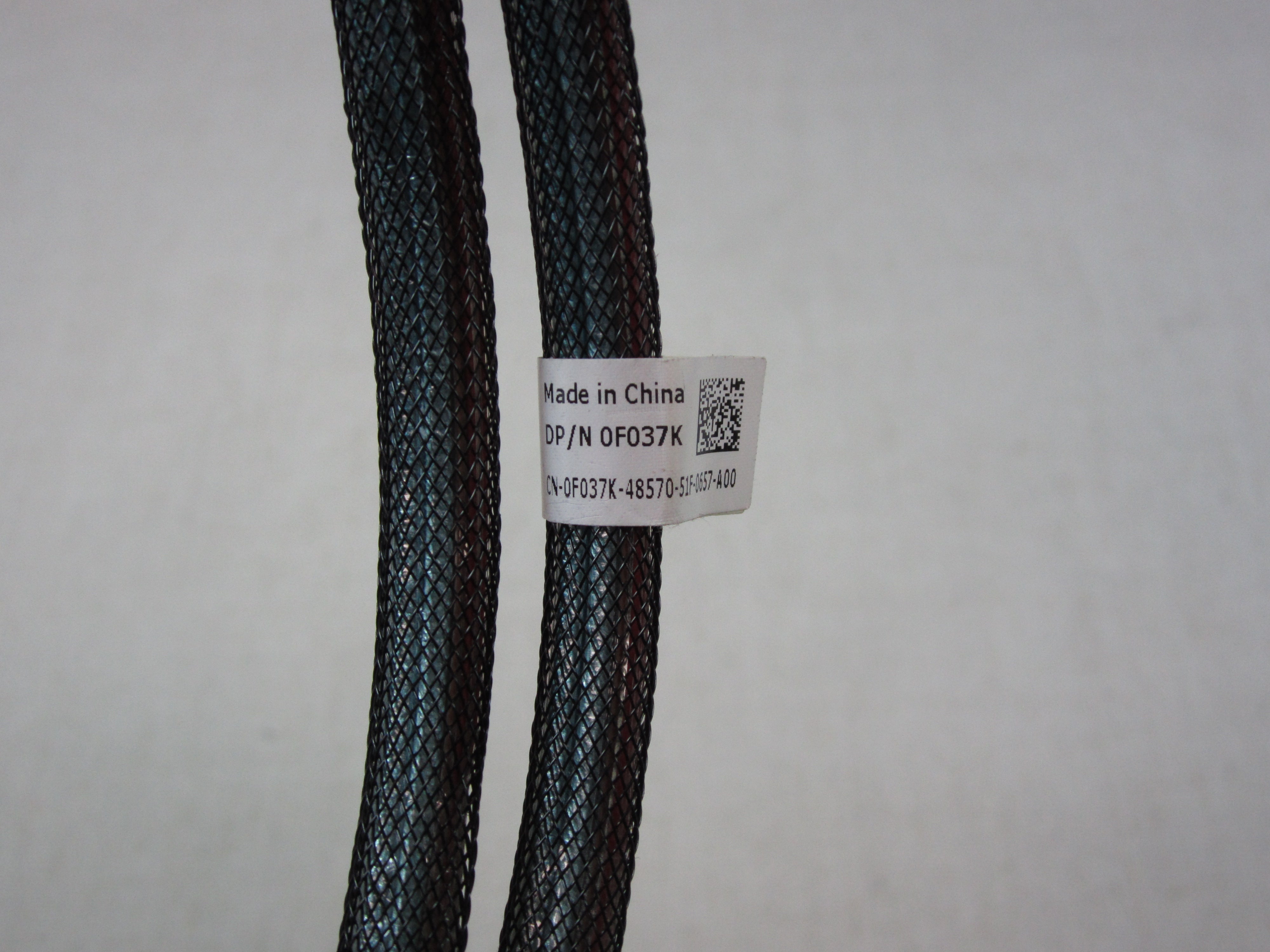 Dell F037K Dual Mini SAS PERC Cable for PowerEdge R730