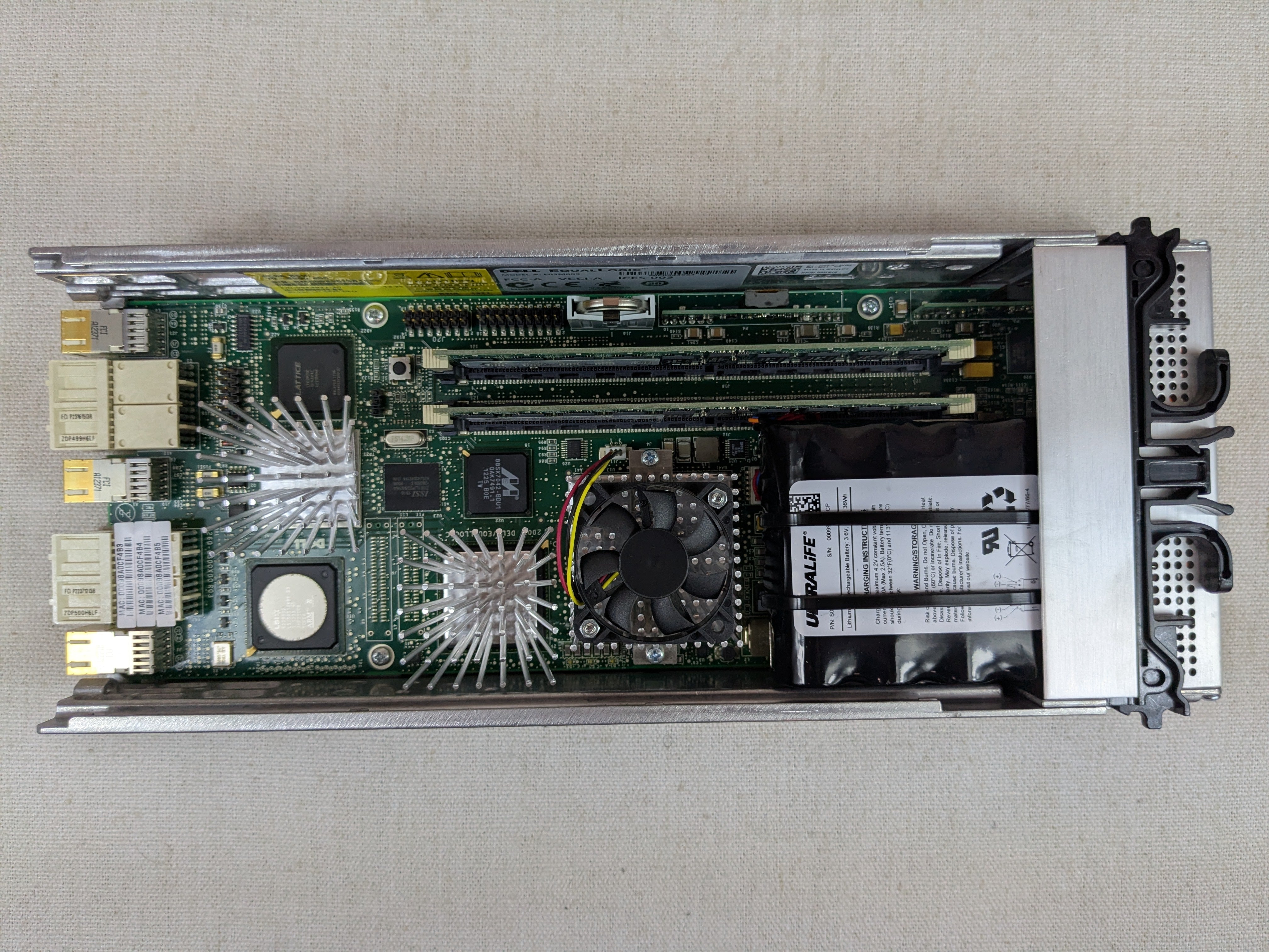 Dell 0G9J5 EqualLogic Type 10 2x 10GB SFP+ Controller Module