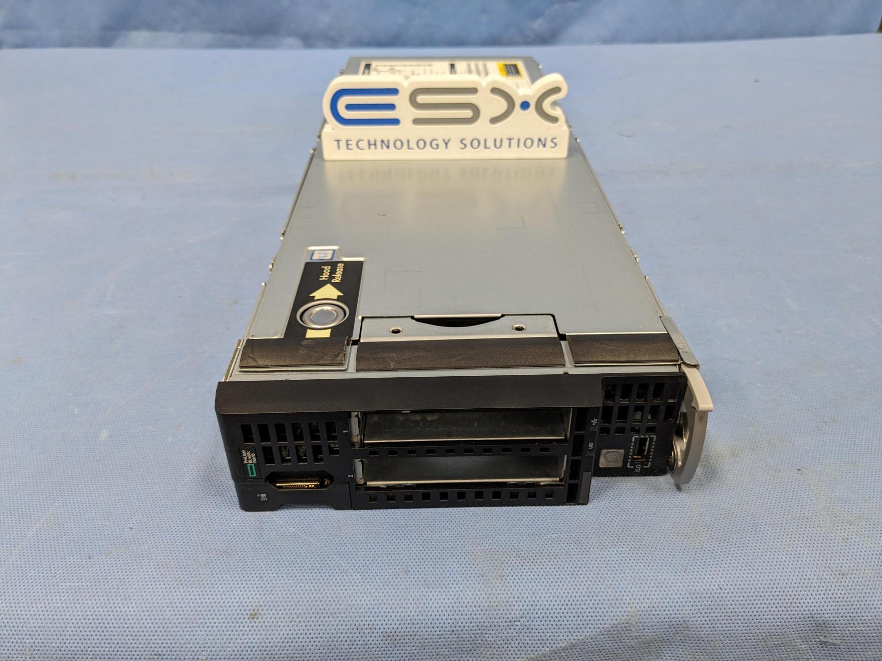 HP 863442-B21 BL460c Gen10 CTO Blade Server – 2x Heatsink,