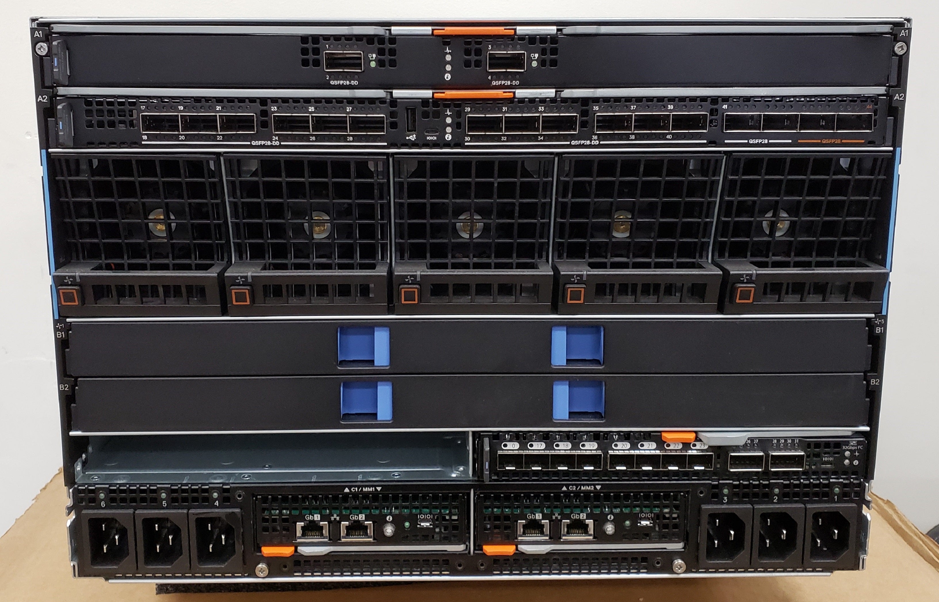 Dell MX7000 Chassis – 2x MX9002m, 2x MX9116n, MX740c 2x 16C Gold 6142 768GB RAM