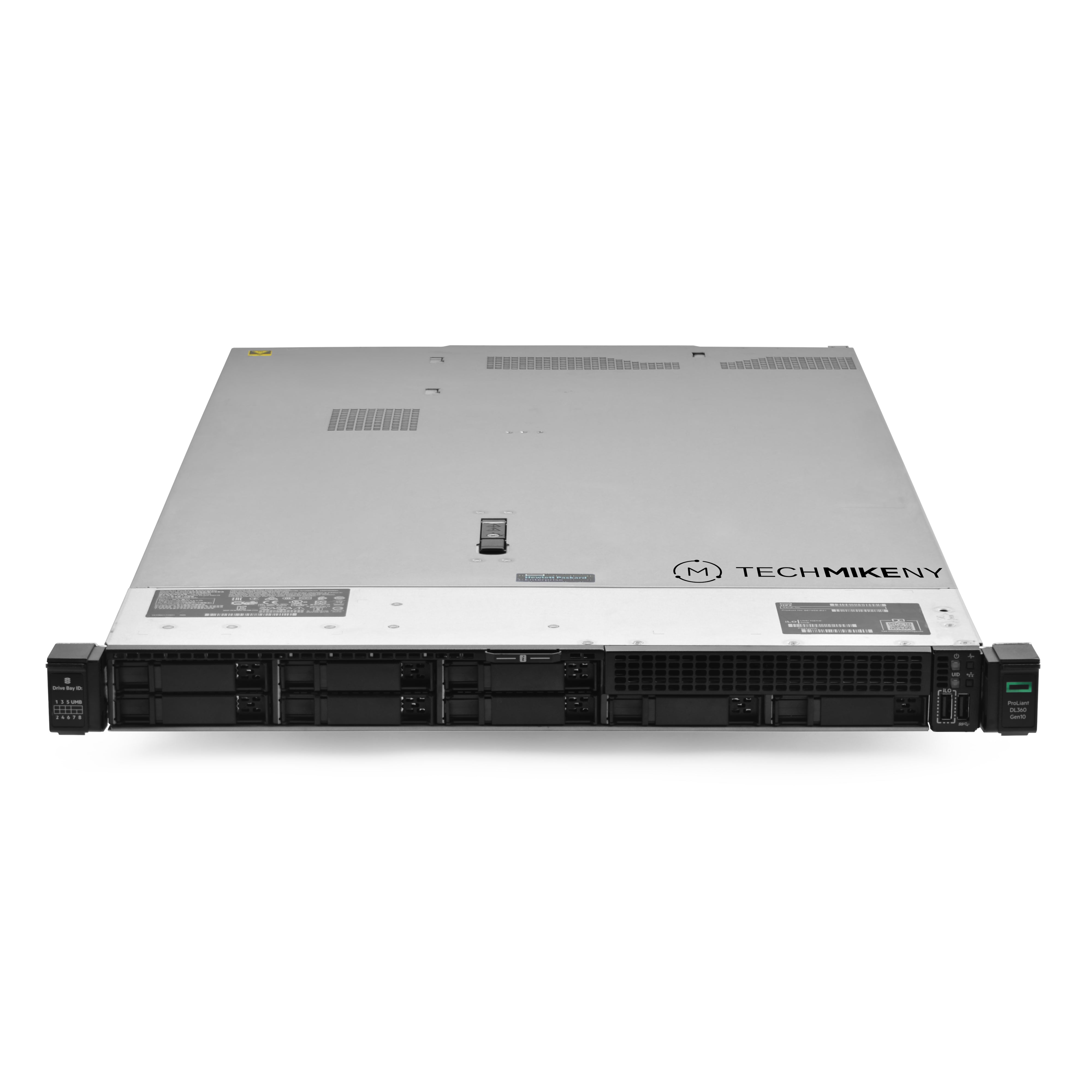 HP ProLiant DL360 G10 Server 2.10Ghz 44-Core 384GB RAM 1.92TB SSD Rails Startup
