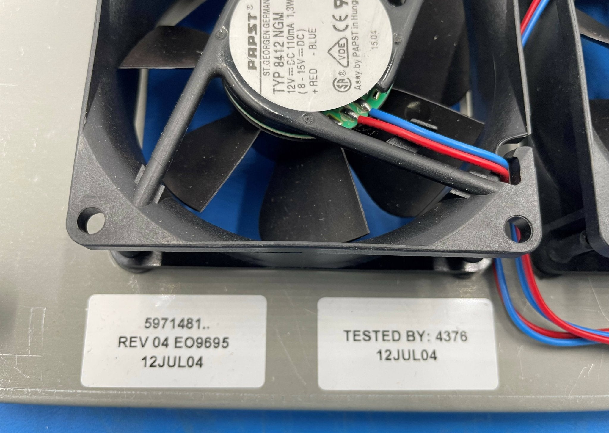 FAN ASSEMBLY (5971481 REV 4) SIEMENS