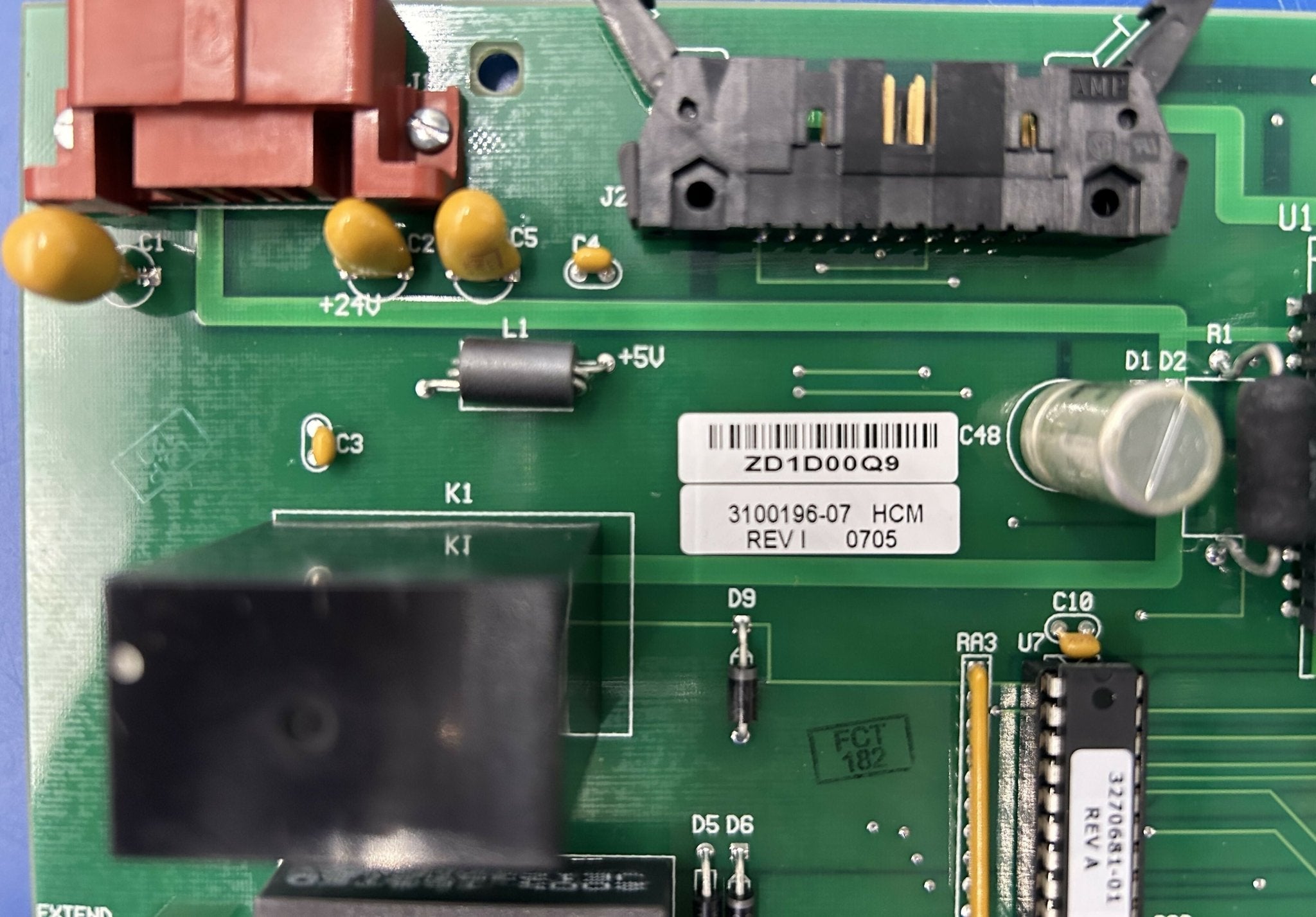 FAST/SLOW ROD MOTION CONTROL BOARD (3100196-07) SIEMENS