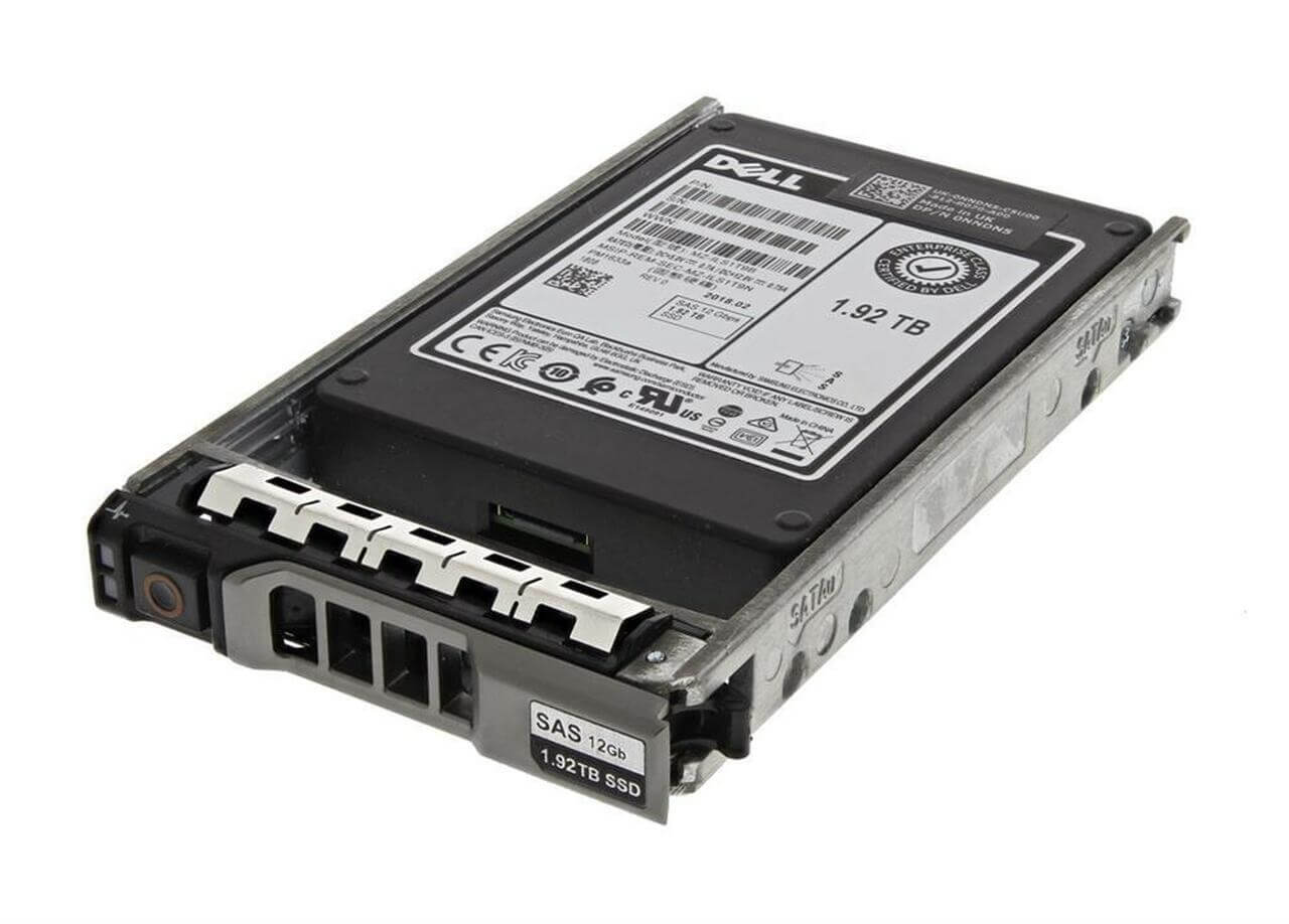 FDVMH Dell 1.92TB TLC SAS 12Gbps SFF Mixed Use 2.5-inch Solid State Drive