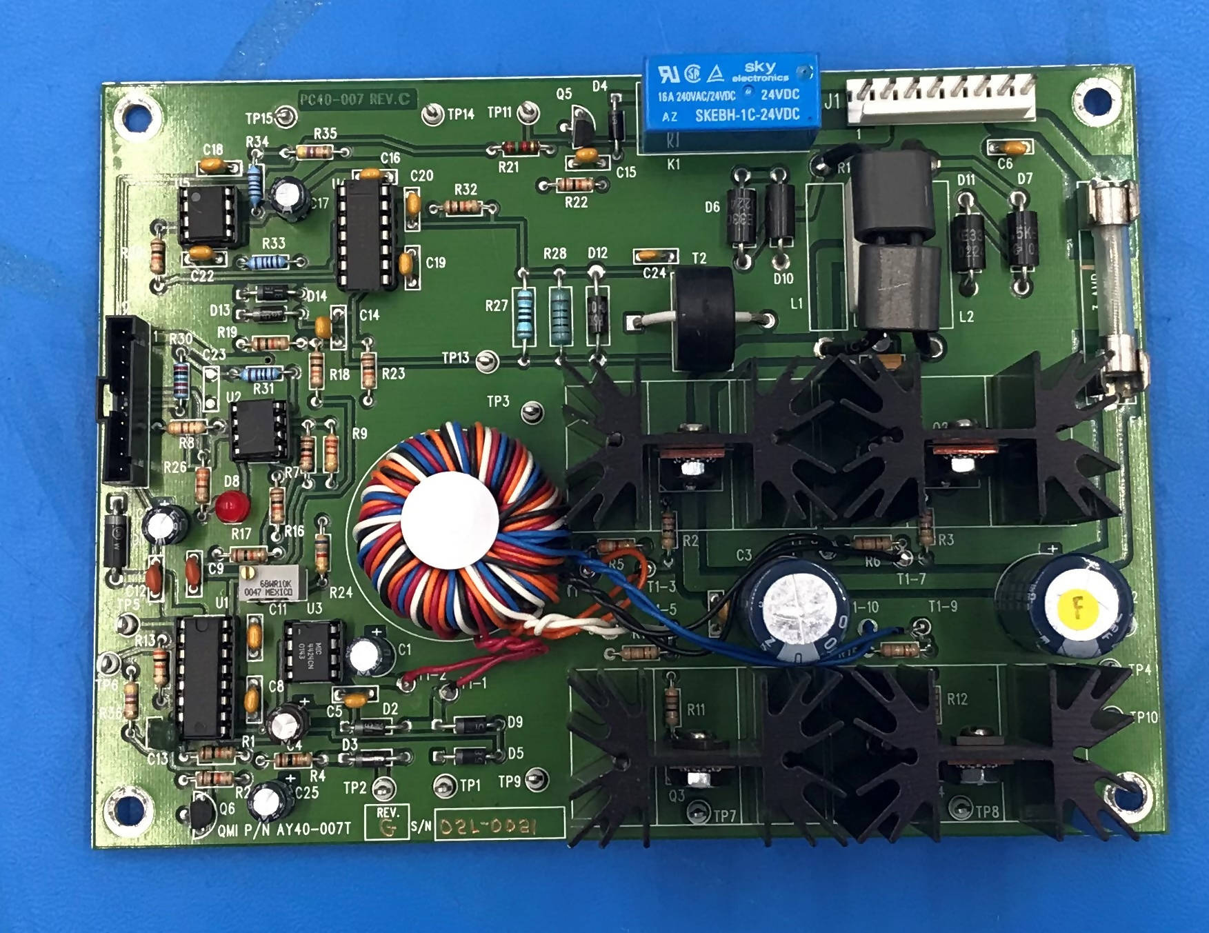 Filament Control Board ( AY40-007T Rev G & H) Quantum