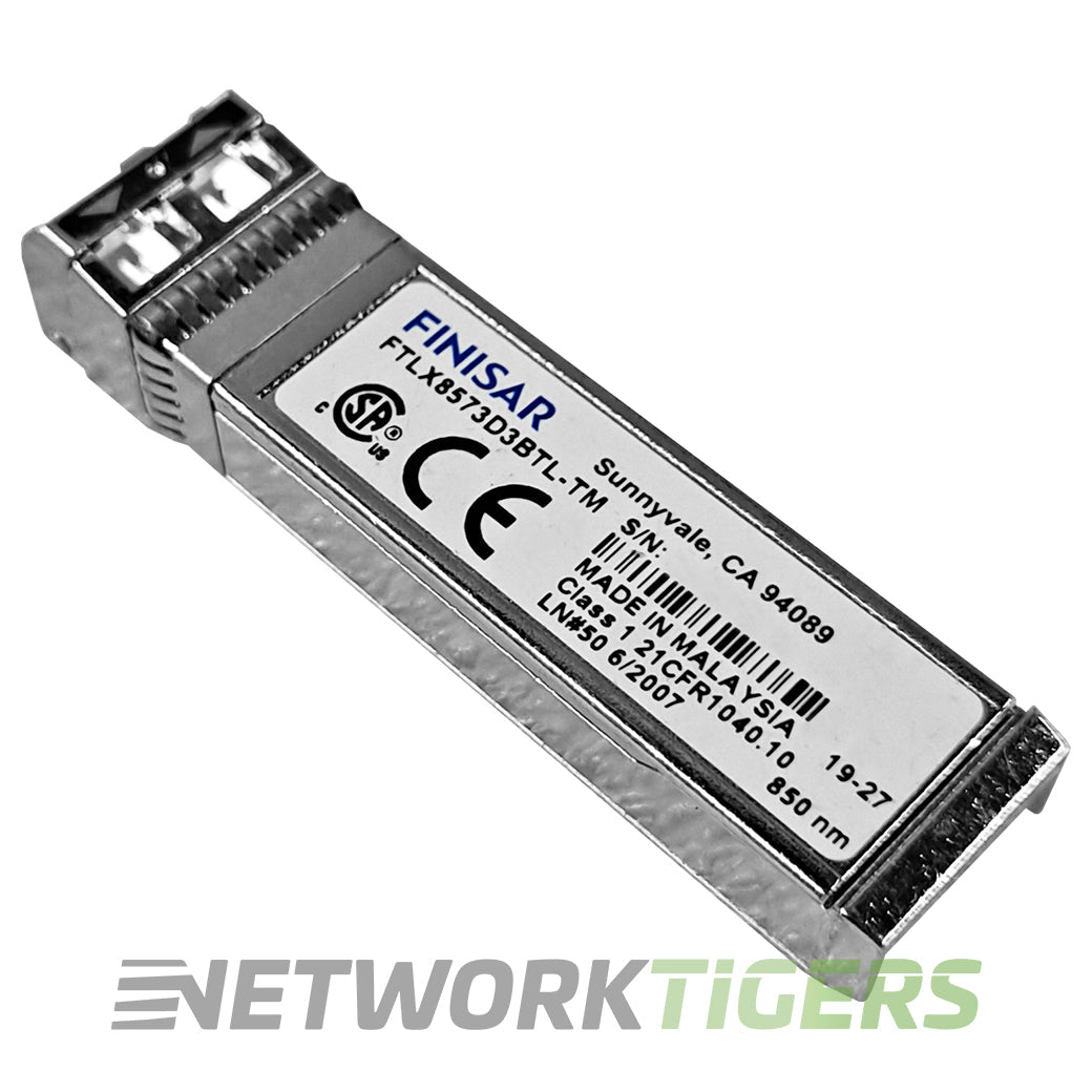 Finisar FTLX8573D3BTL-TM 10GB BASE-SR 850nm MMF SFP+ Transceiver