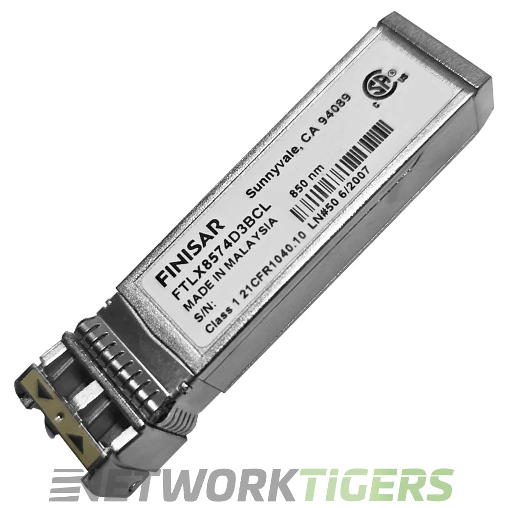 NEW Finisar FTLX8574D3BCL 10GB BASE-SR 850nm Short Range MMF SFP+ Transceiver