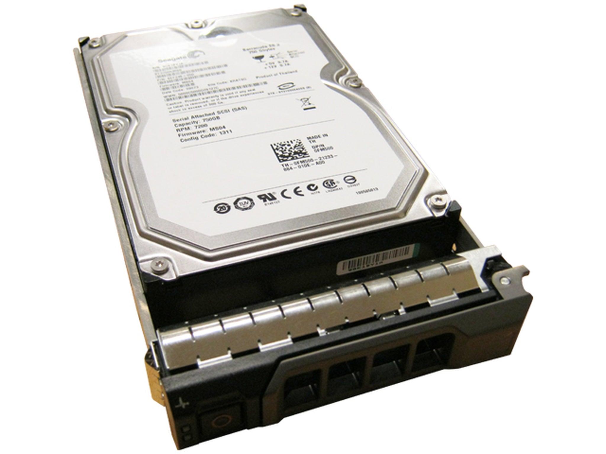 Dell 750GB SAS 7.2k 3.5" 3G Hard Drive FM500
