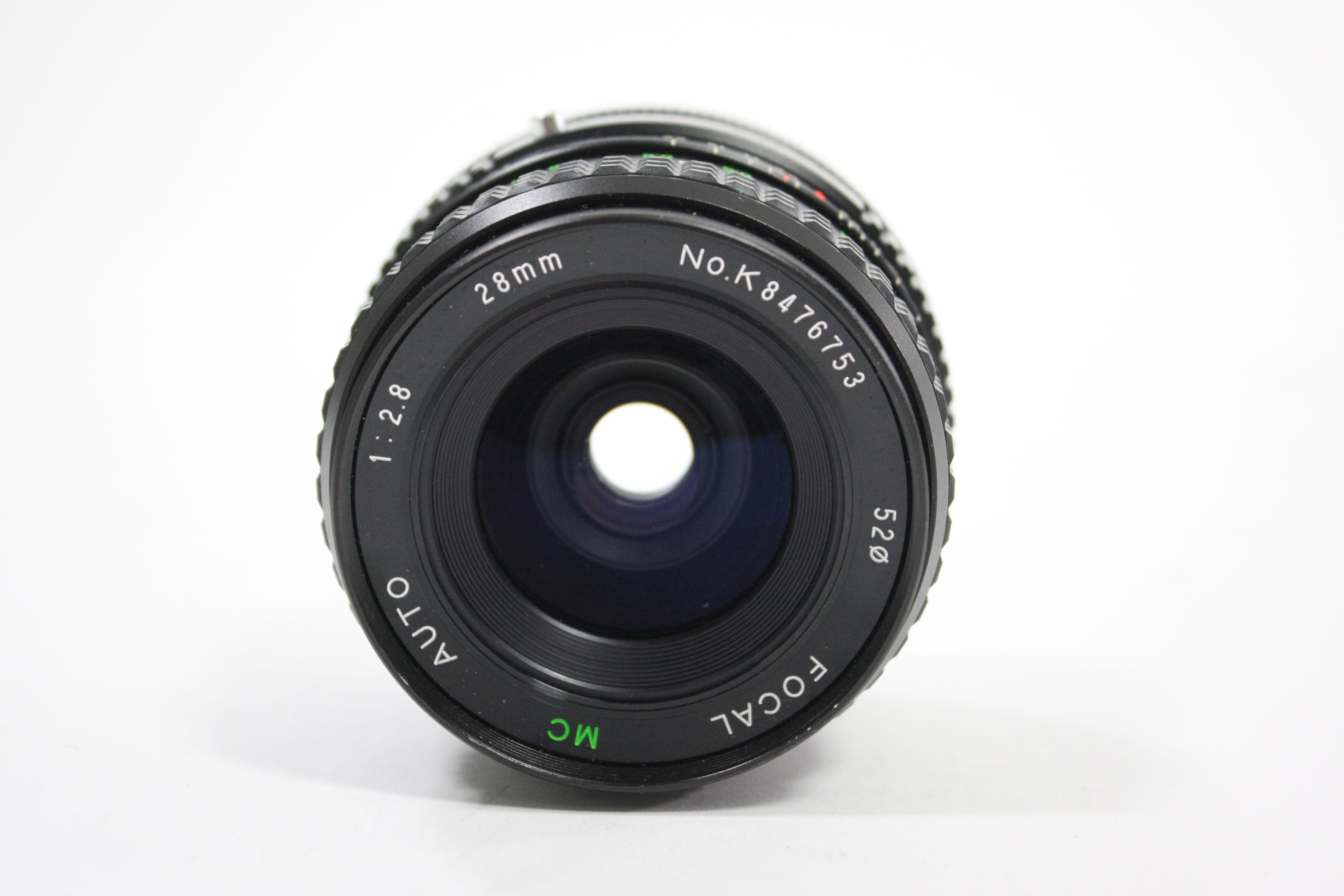 Focal 28mm f/2.8 MC Auto Lens for Canon FD Mount