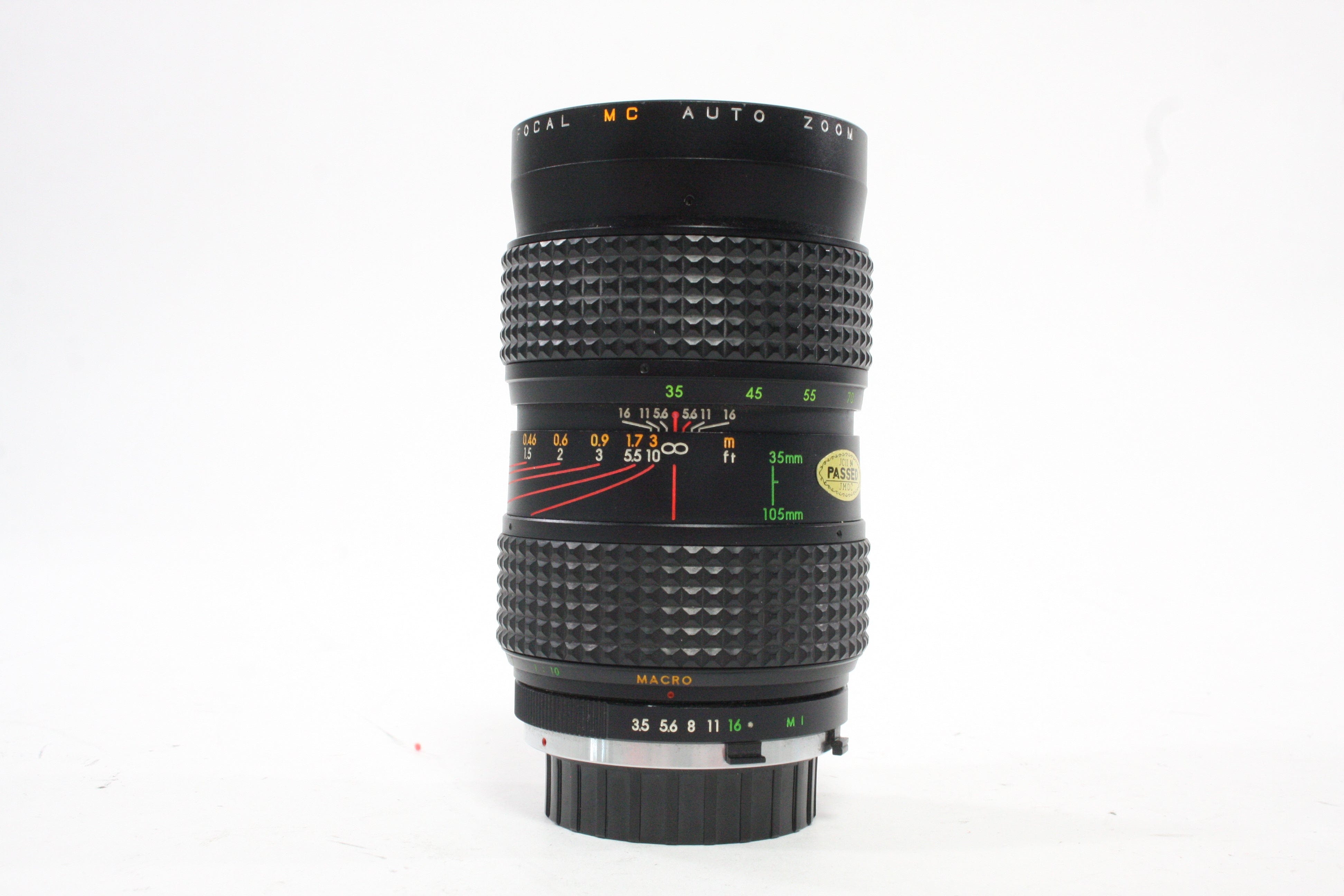 Focal 35-105mm f/3.5 Lens for Minolta MD Mount