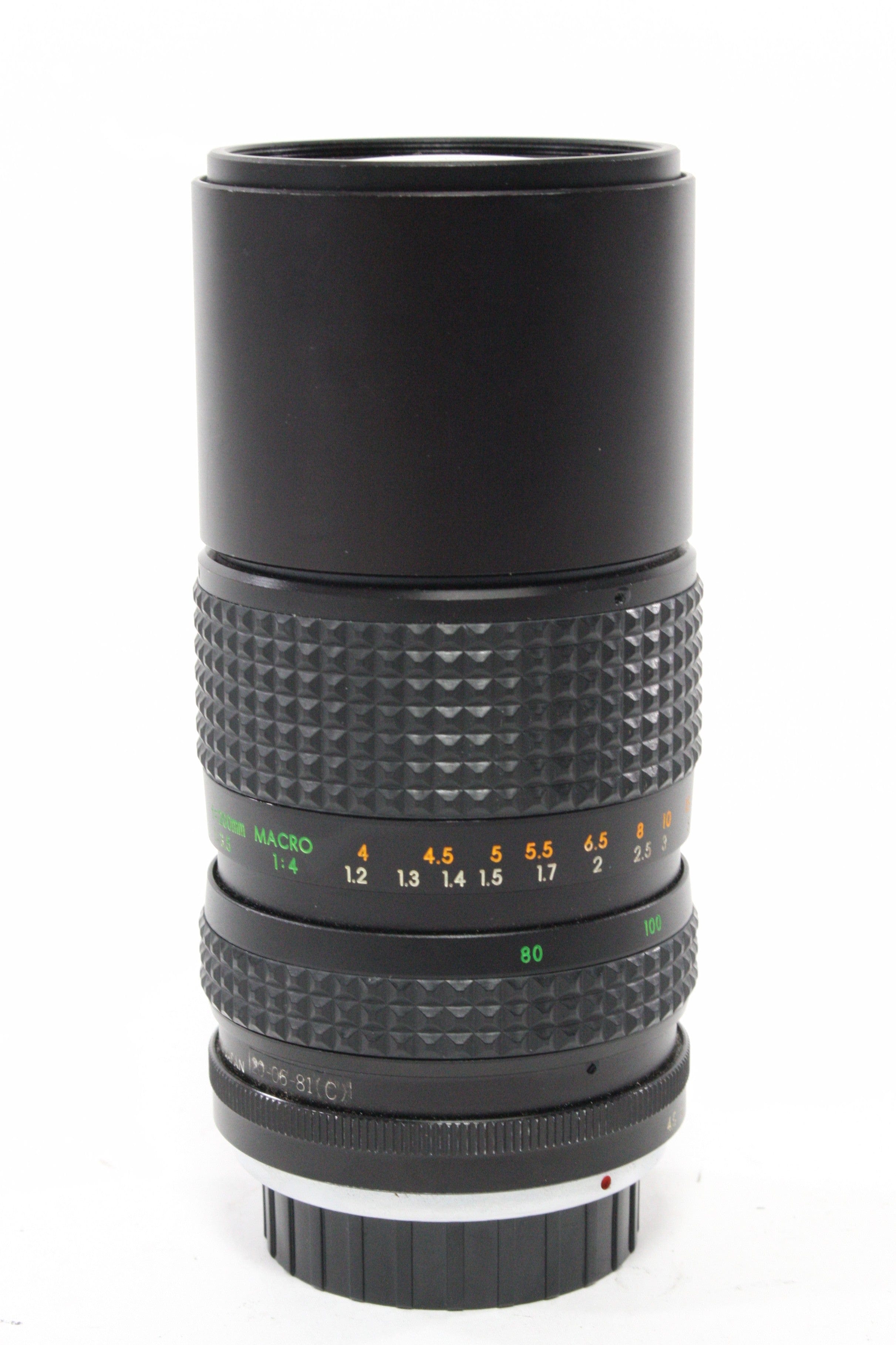 Focal 80-200mm f/4.5 Lens for Minolta MD Mount