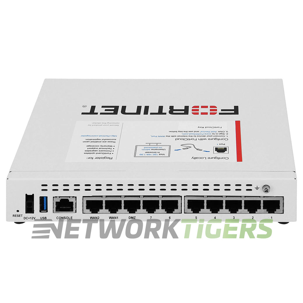 Fortinet FG-61E FortiGate 3 Gbps Local Management Only Firewall