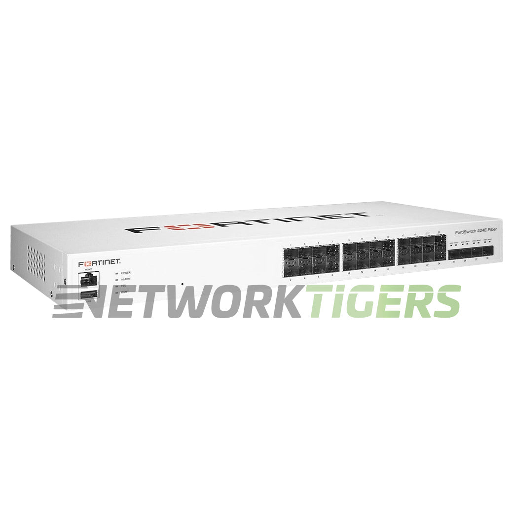 Fortinet FS-424E-FIBER 400 Campus Series 24x 1GB SFP 4x 10GB SFP+ Switch