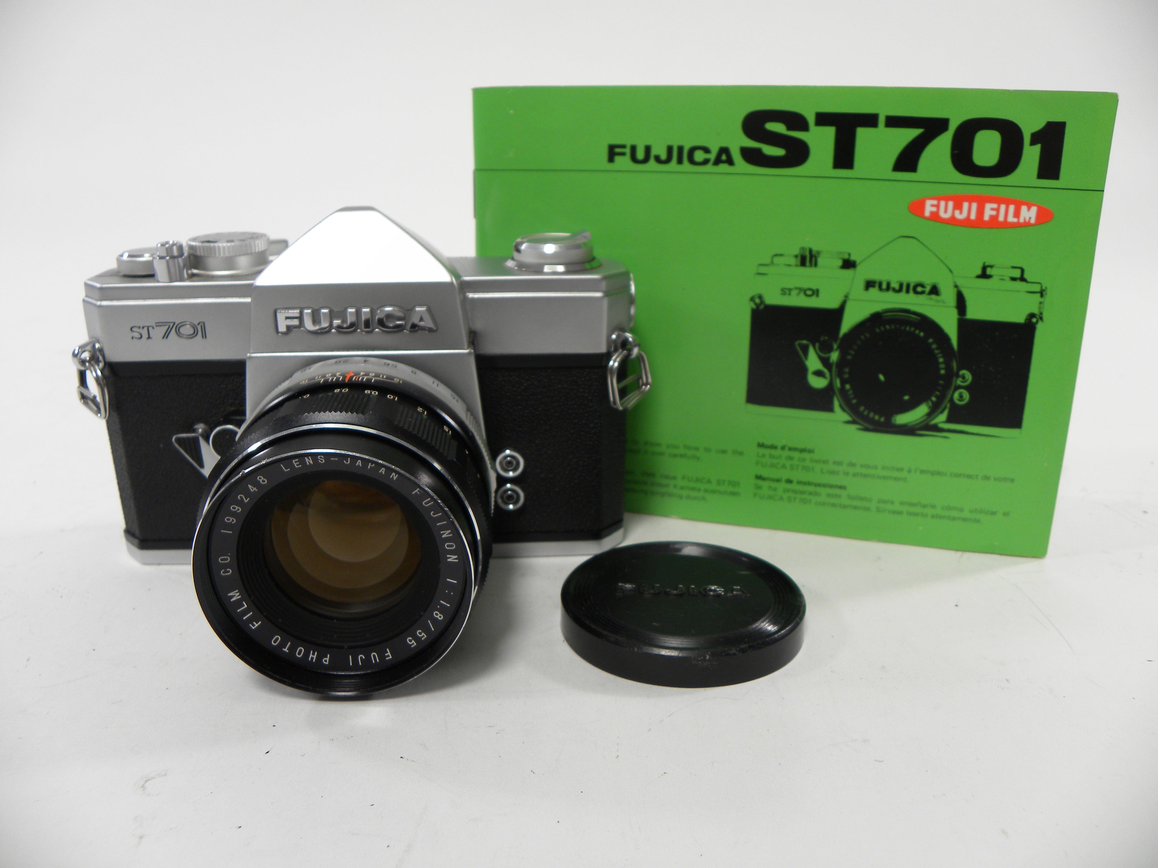 Fujica ST 701 35mm SLR w/Fujinon 55mm f1.8 AS IS No Returns!